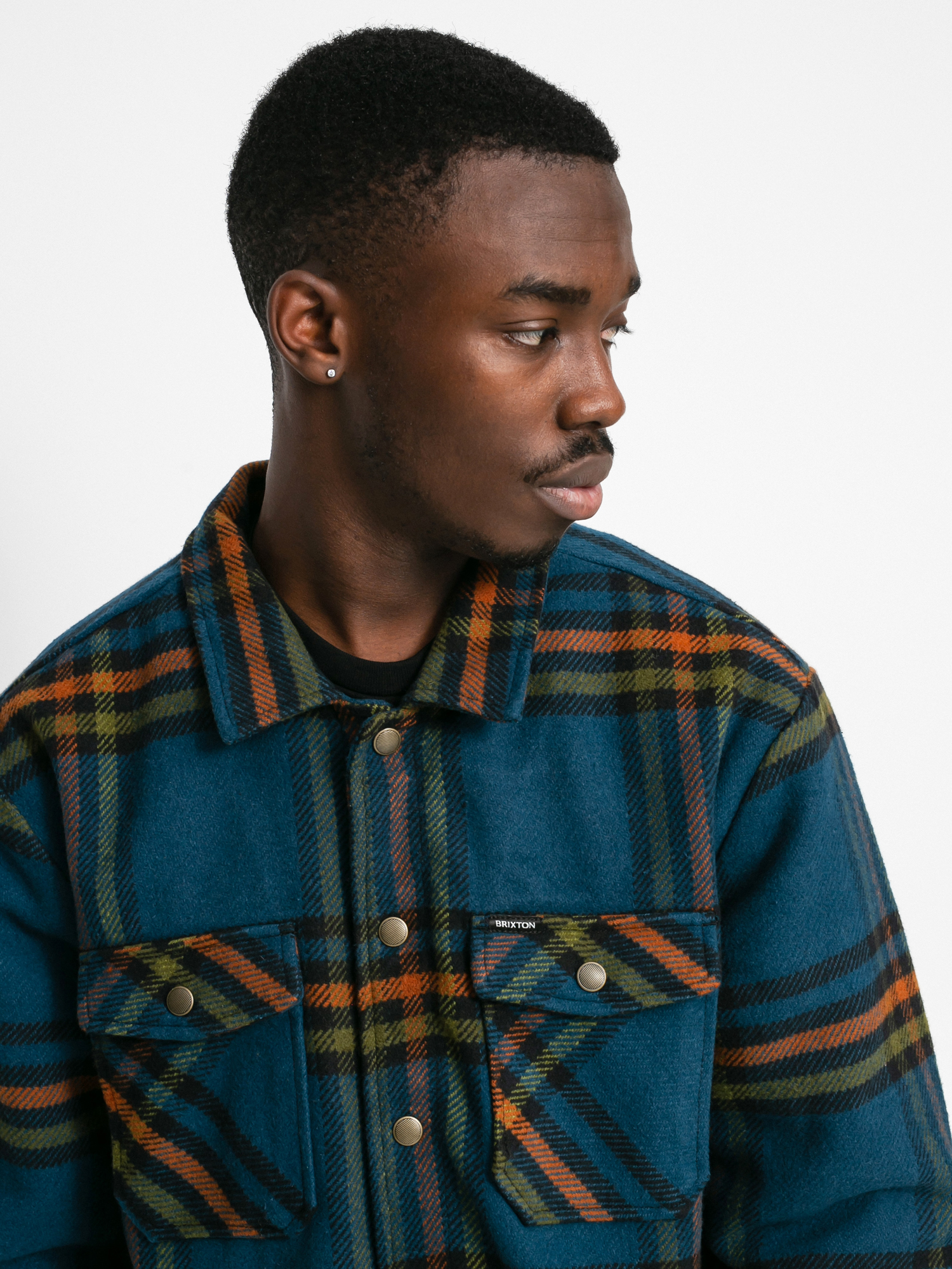 Kurtka Brixton Bowery Lined (marine blue)