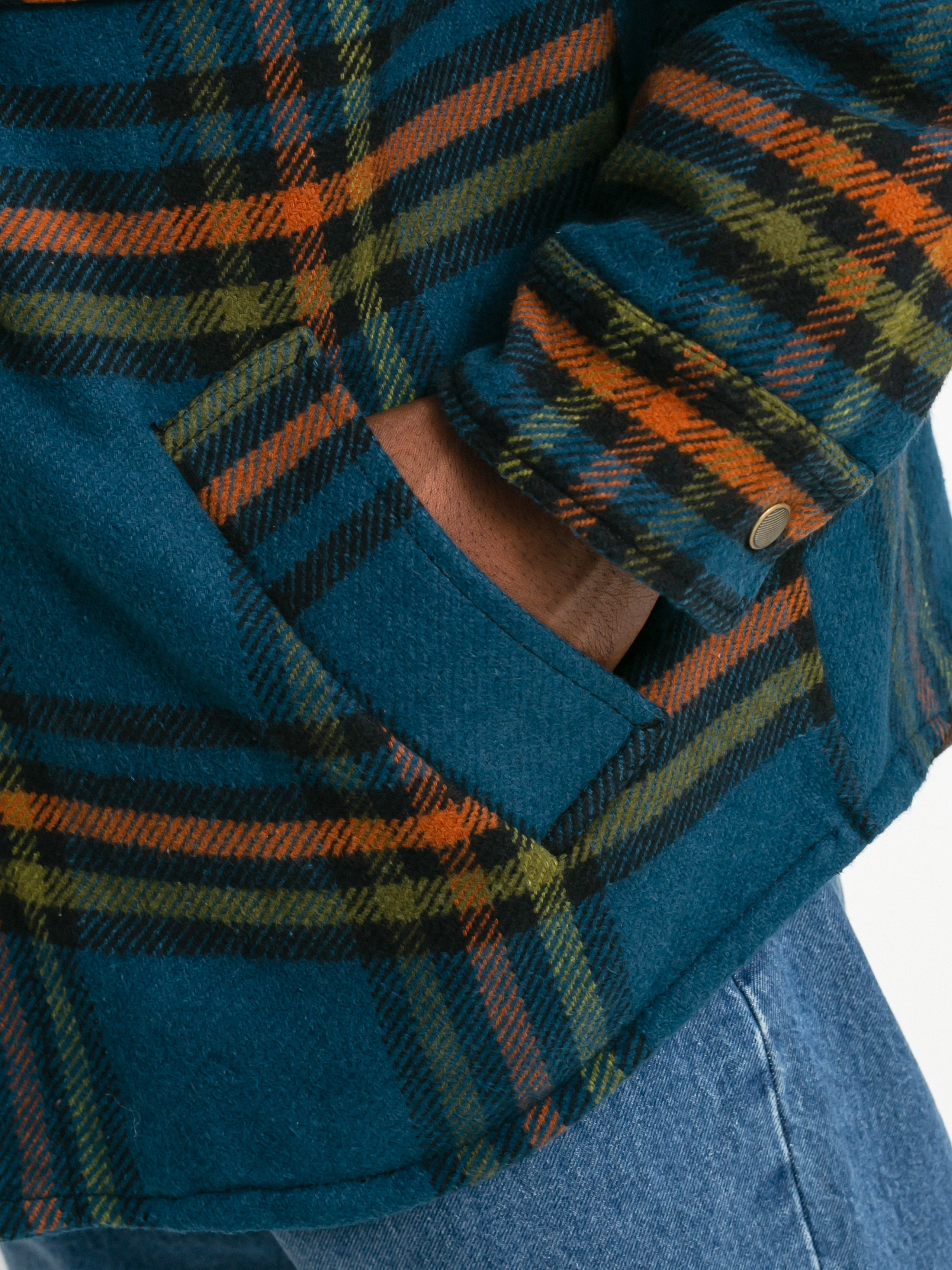 Kurtka Brixton Bowery Lined (marine blue)