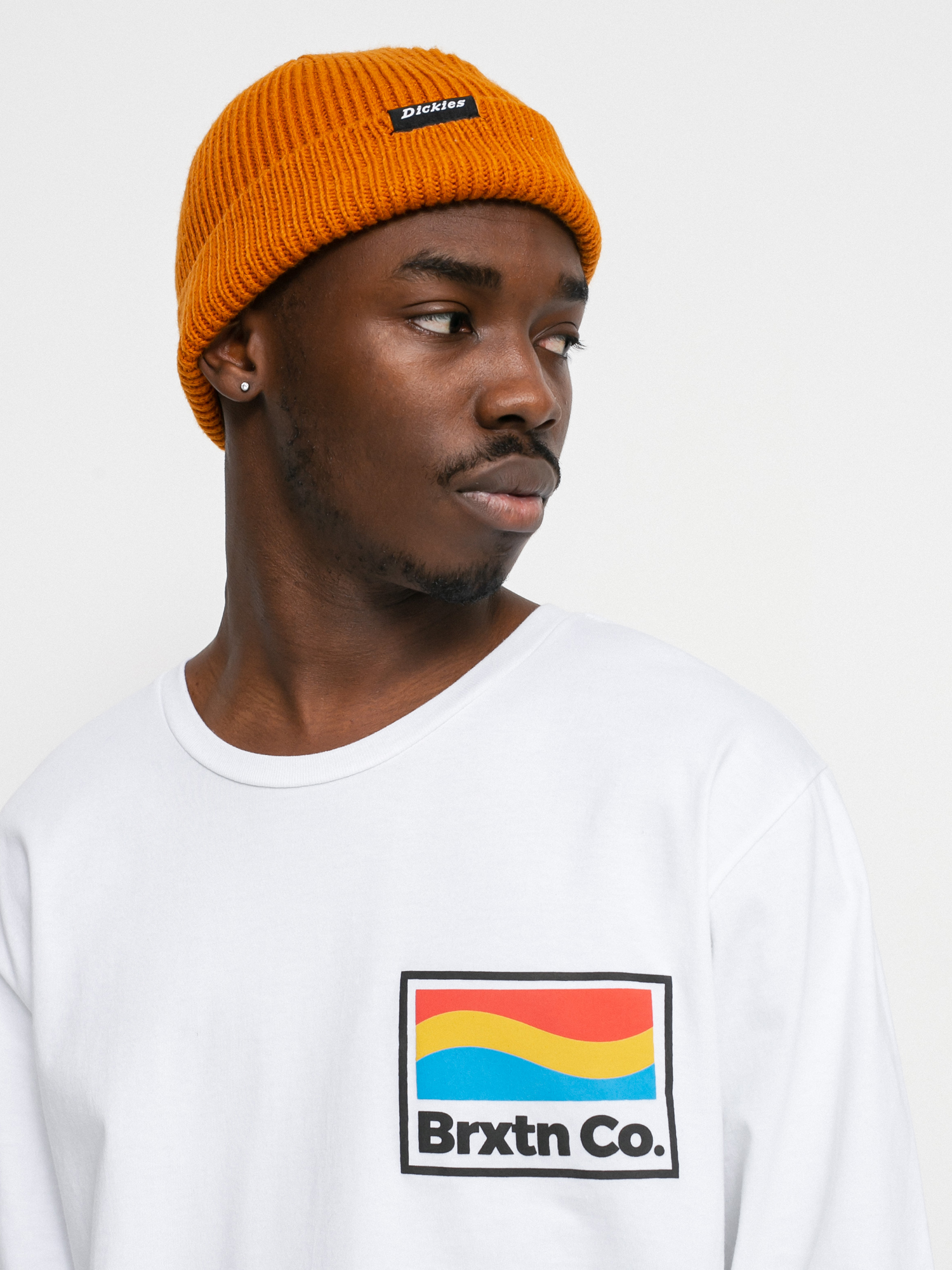 Longsleeve Brixton New Wave (white)