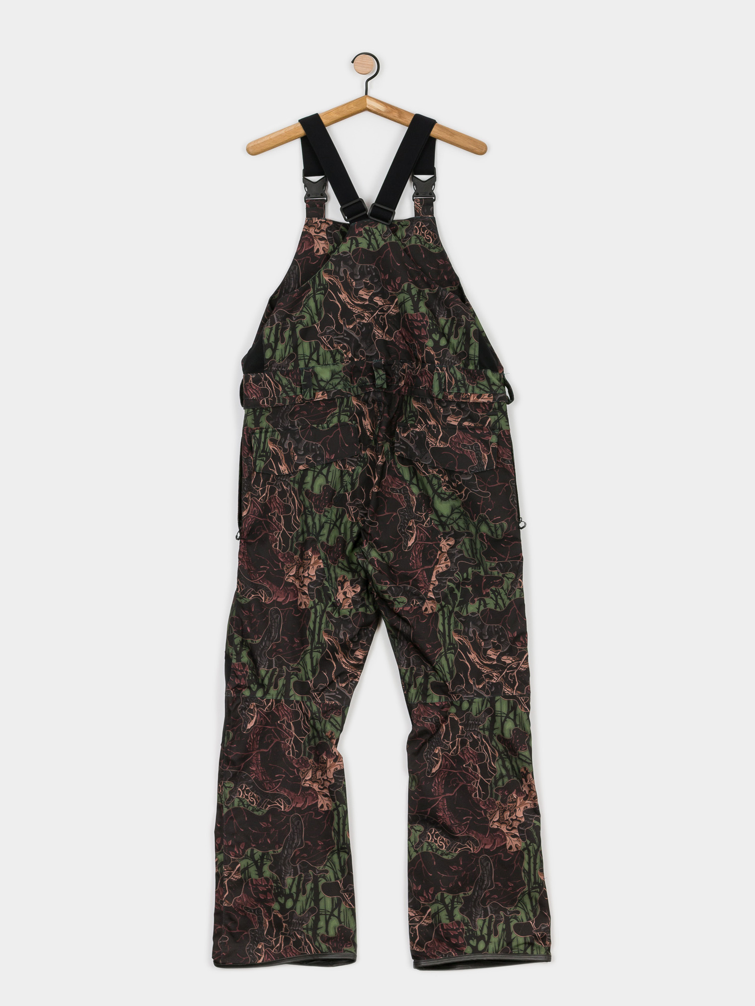 Męskie Spodnie snowboardowe Volcom Roan Bib Overall (woodland camo)