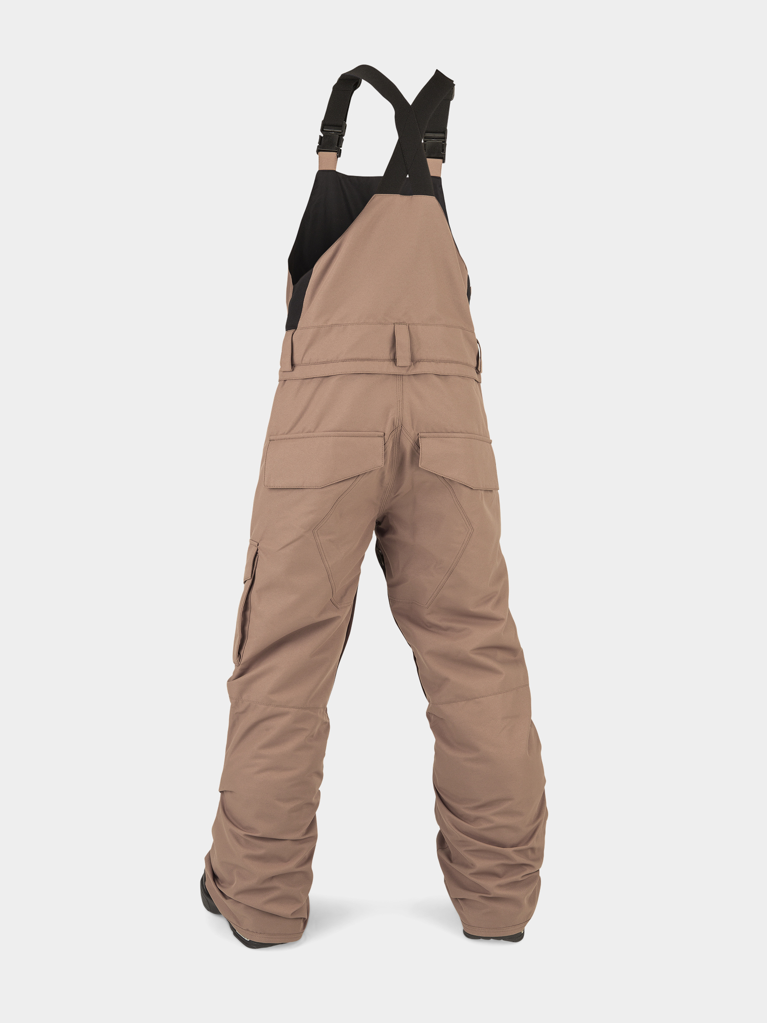 Spodnie snowboardowe Volcom Barkley Bib Overall JR (coffee)