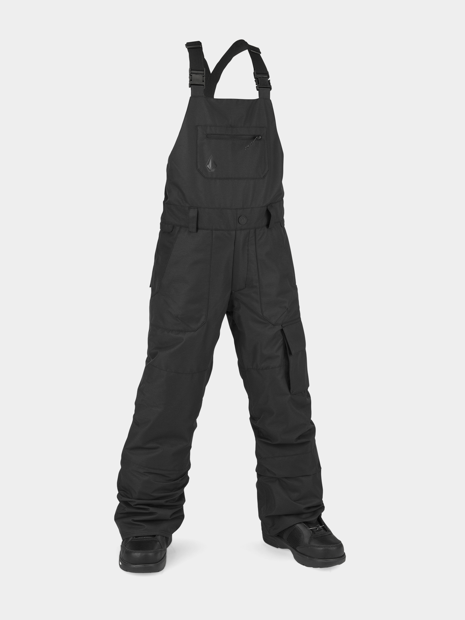 Spodnie snowboardowe Volcom Barkley Bib Overall JR (black)