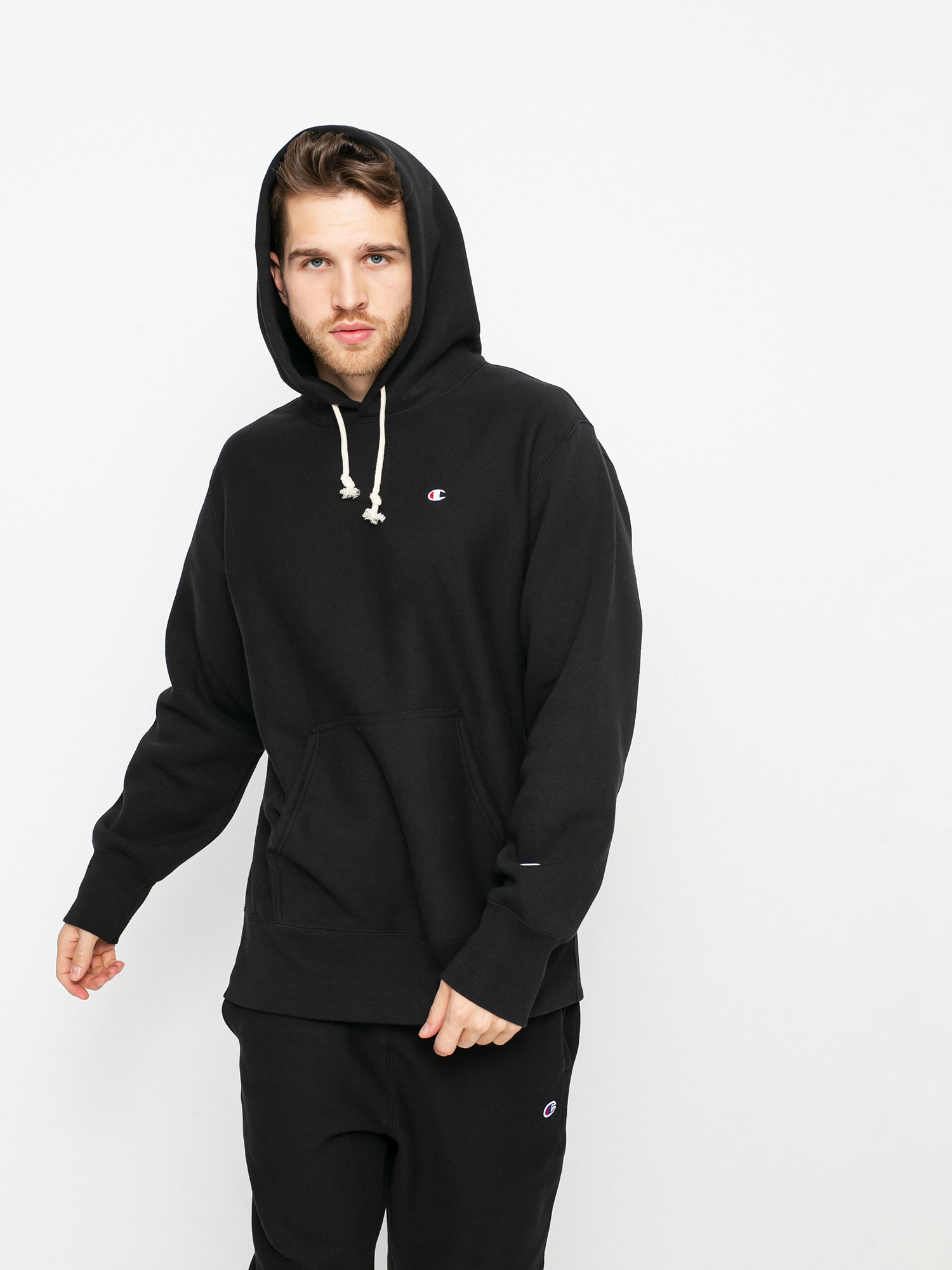 Bluza z kapturem Champion Sweatshirt HD 216496 (nbk)