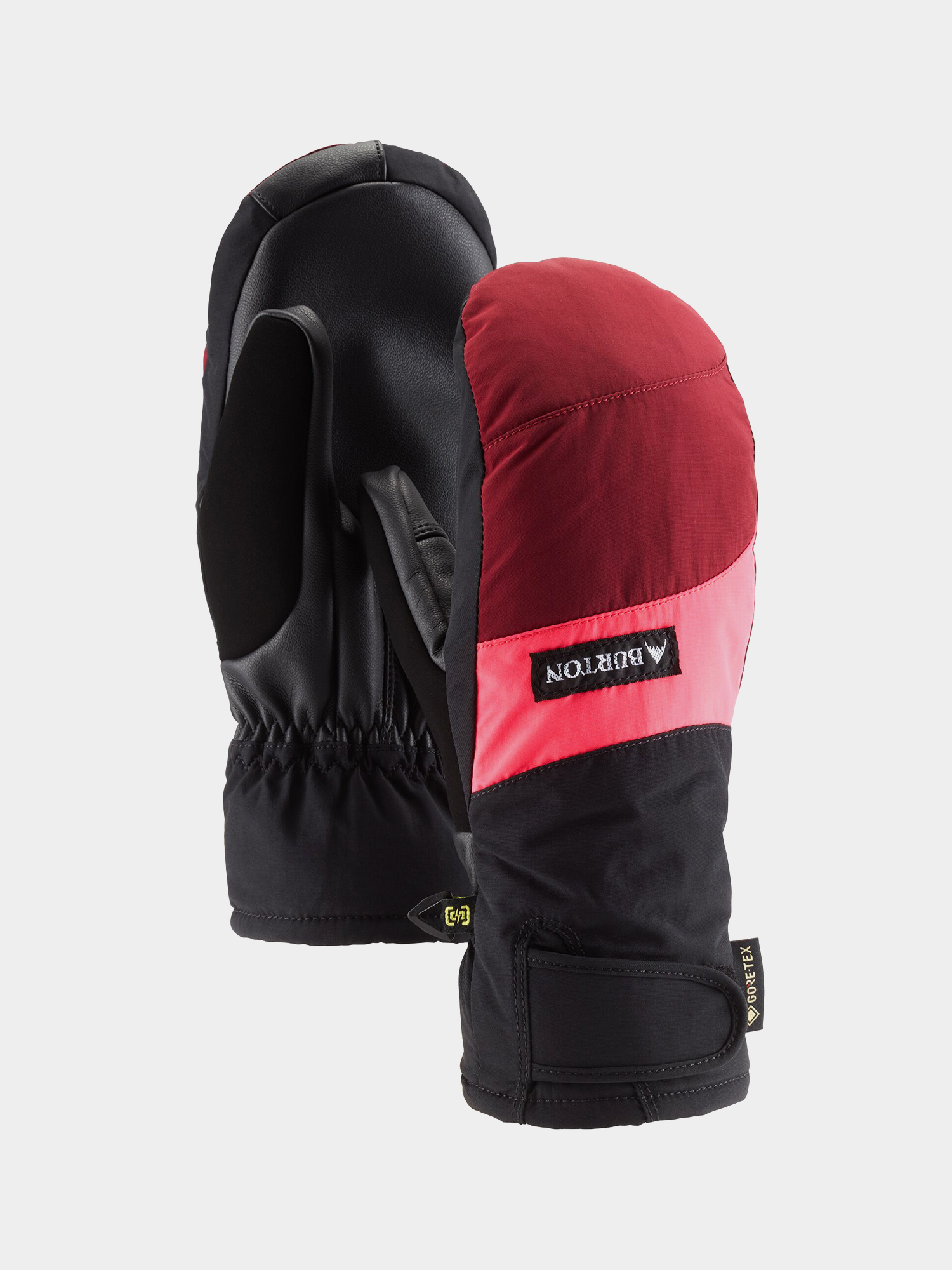 Rękawice Burton Reverb Gore Tex Mitten Wmn (mulled berry/potent pink/true black)