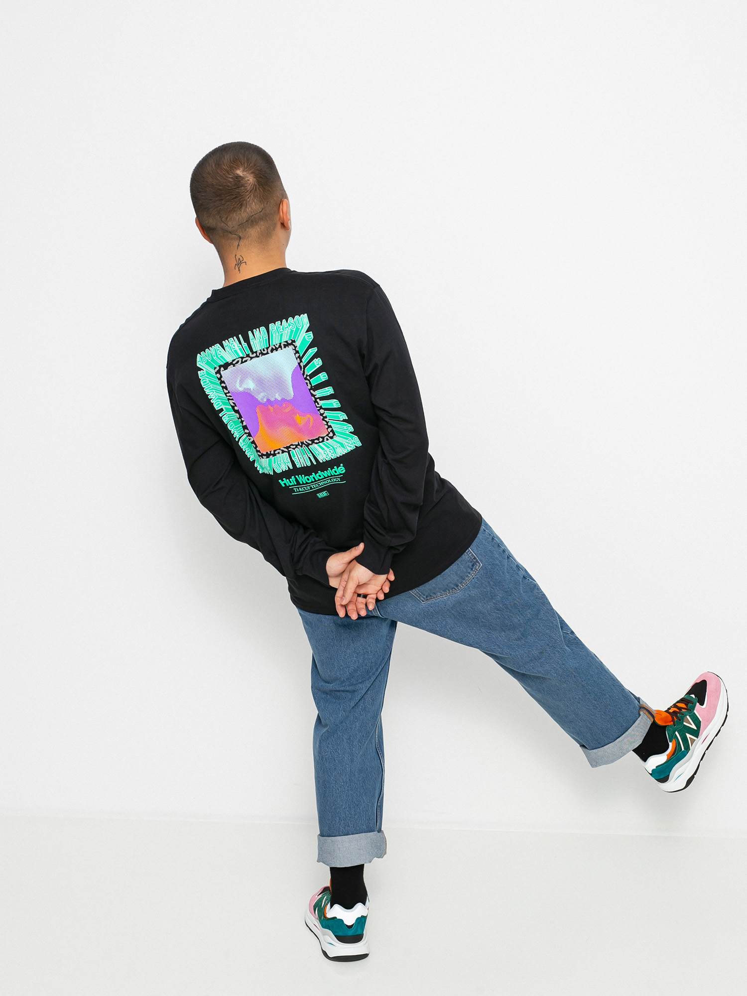 Longsleeve HUF Virtual Fantasy (black)