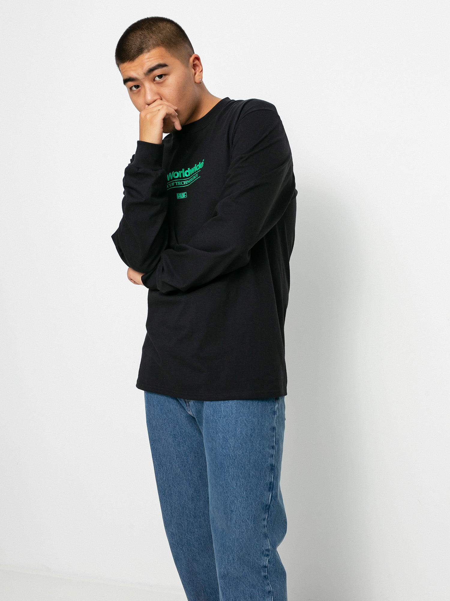 Longsleeve HUF Virtual Fantasy (black)