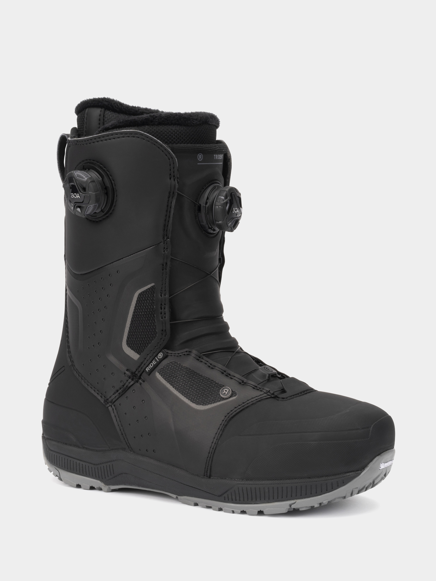 Buty snowboardowe Ride Trident - czarny (black)