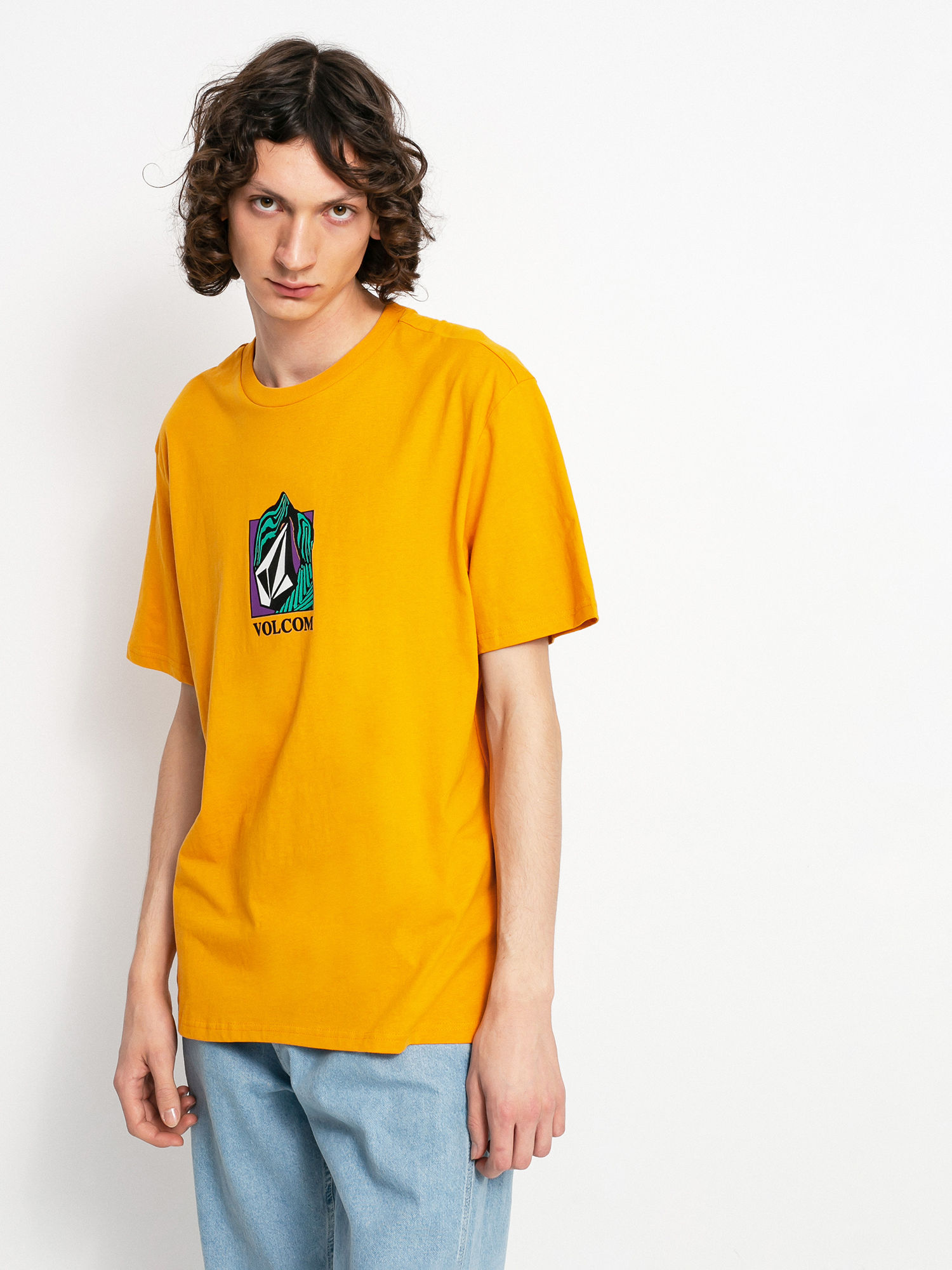 T-shirt Volcom Crostic Bsc (vintage gold)