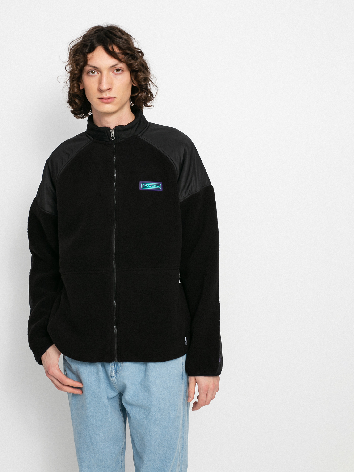 Bluza Volcom Runtime Error Zip (black)