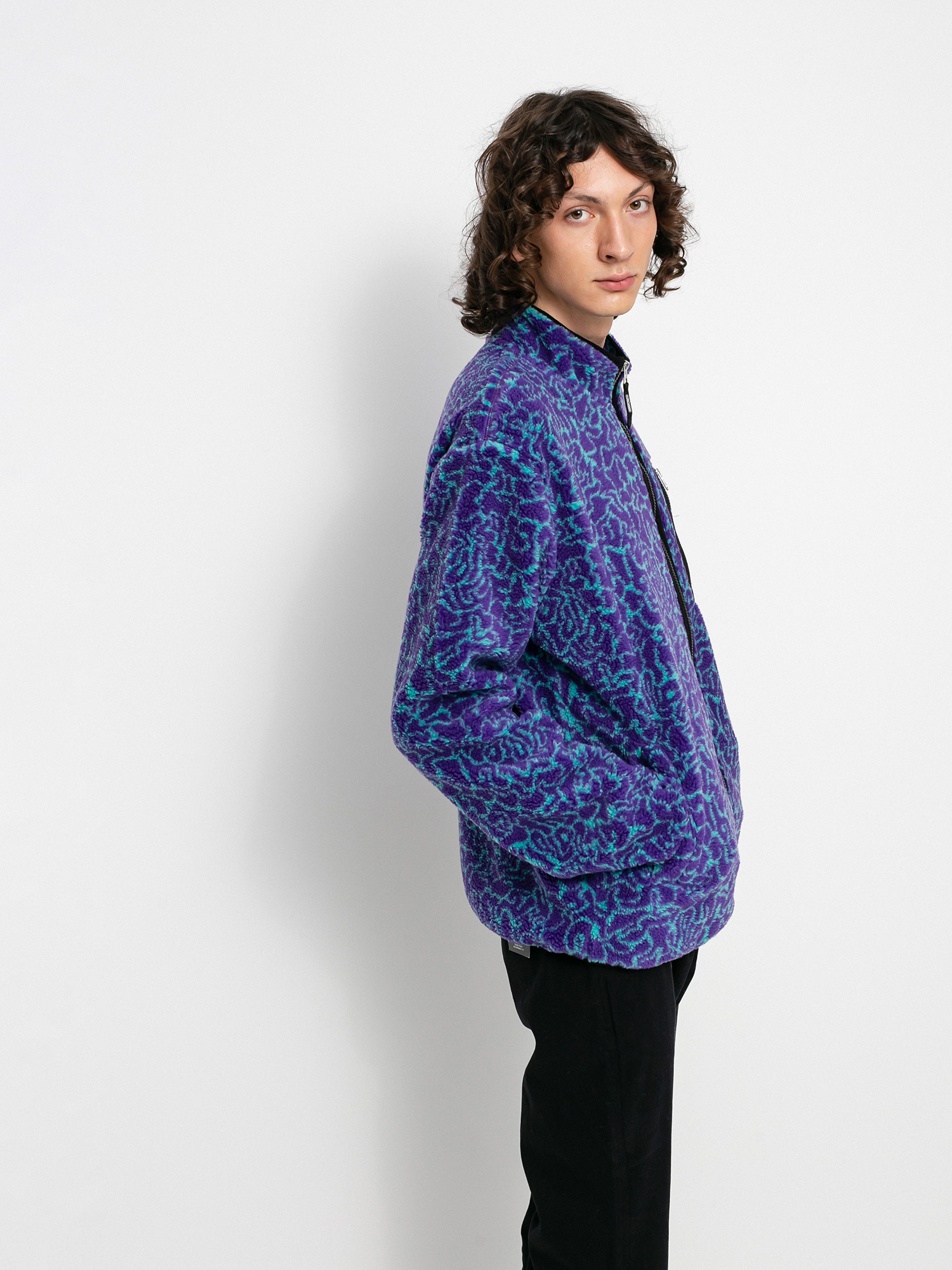 Bluza Volcom Muzzer Fuzzar Zip (prt-print)