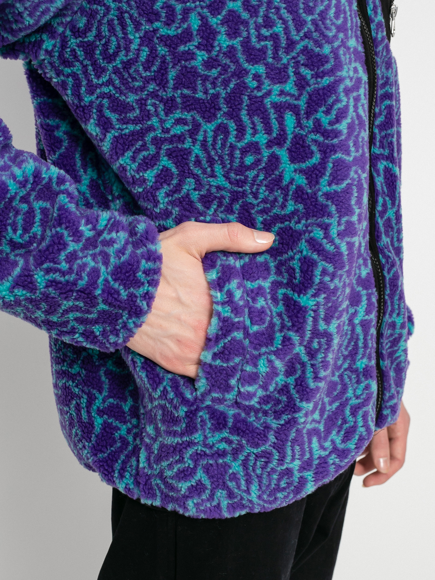 Bluza Volcom Muzzer Fuzzar Zip (prt-print)