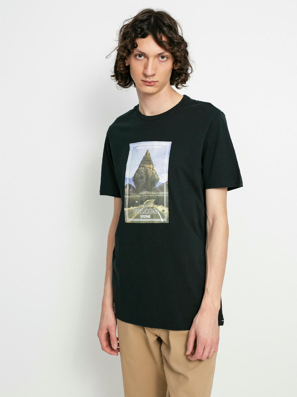 T-shirt Volcom Hand Stone (black)