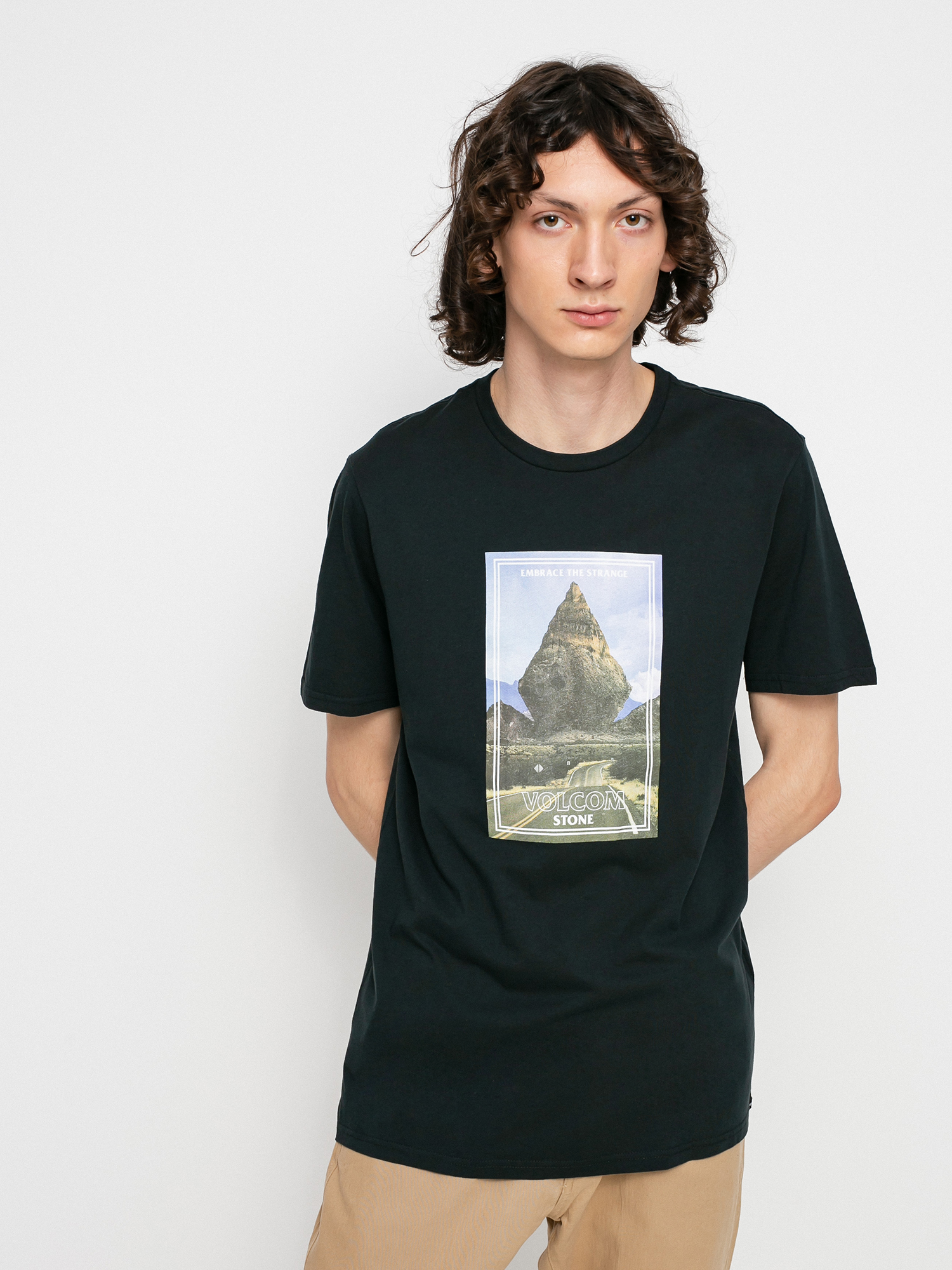 T-shirt Volcom Hand Stone (black)
