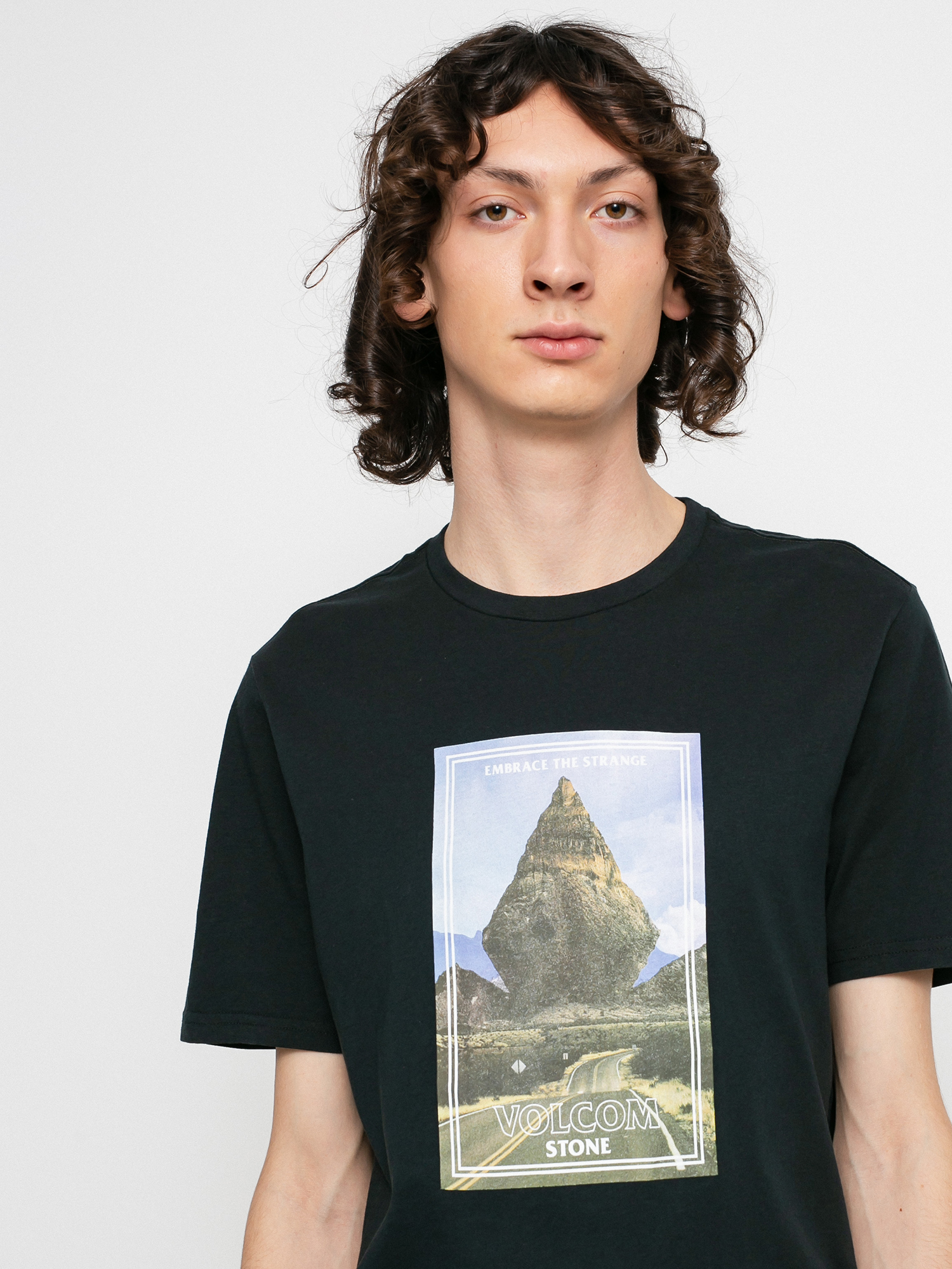 T-shirt Volcom Hand Stone (black)
