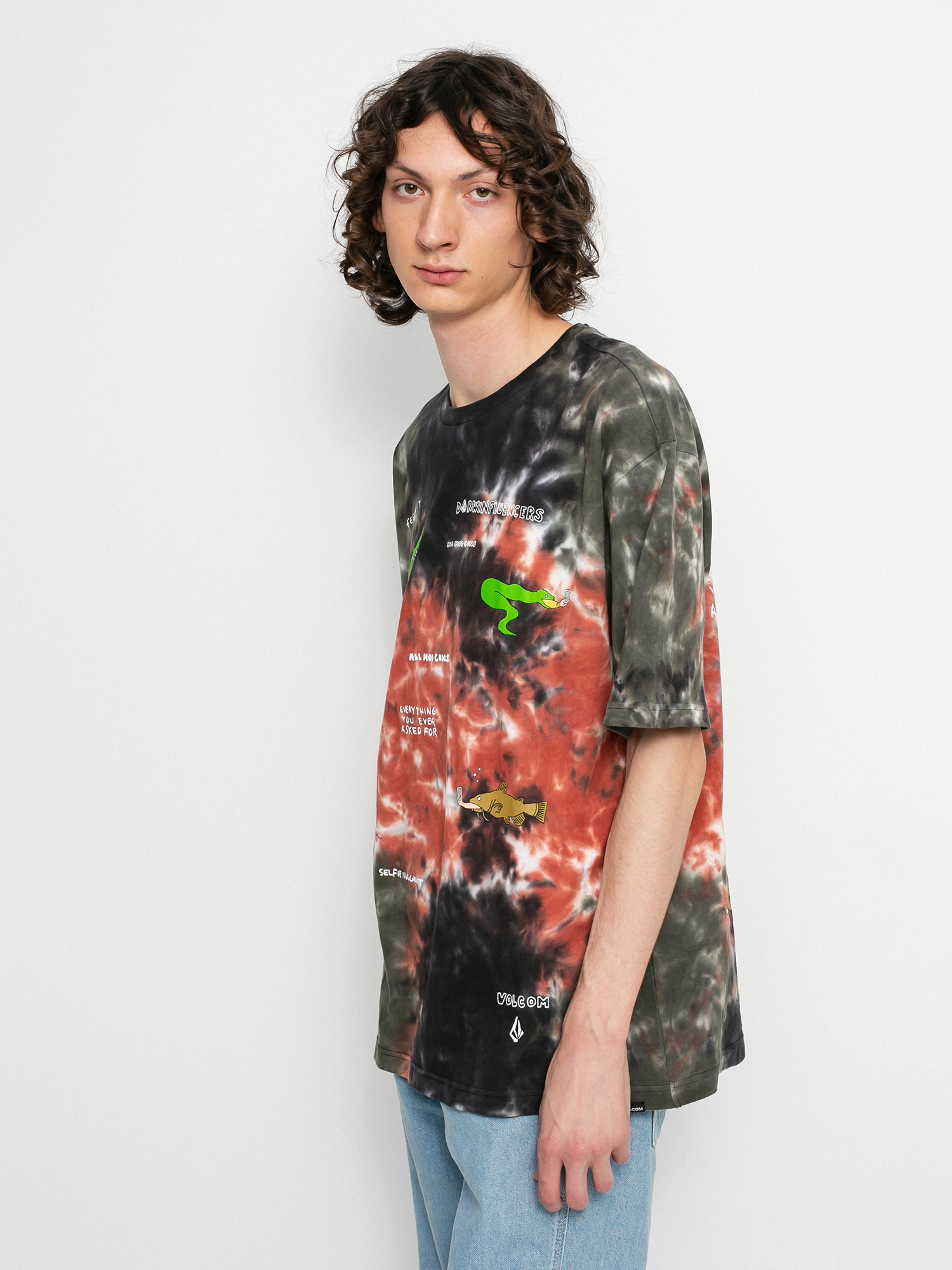 T-shirt Volcom Pentagram Pizza Fa (multi)