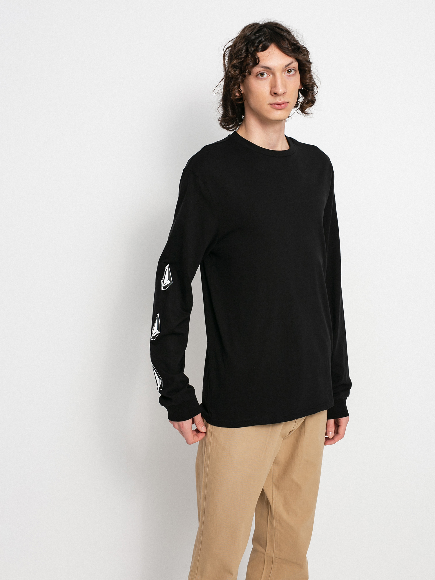 Longsleeve Volcom Iconic Stone (black)