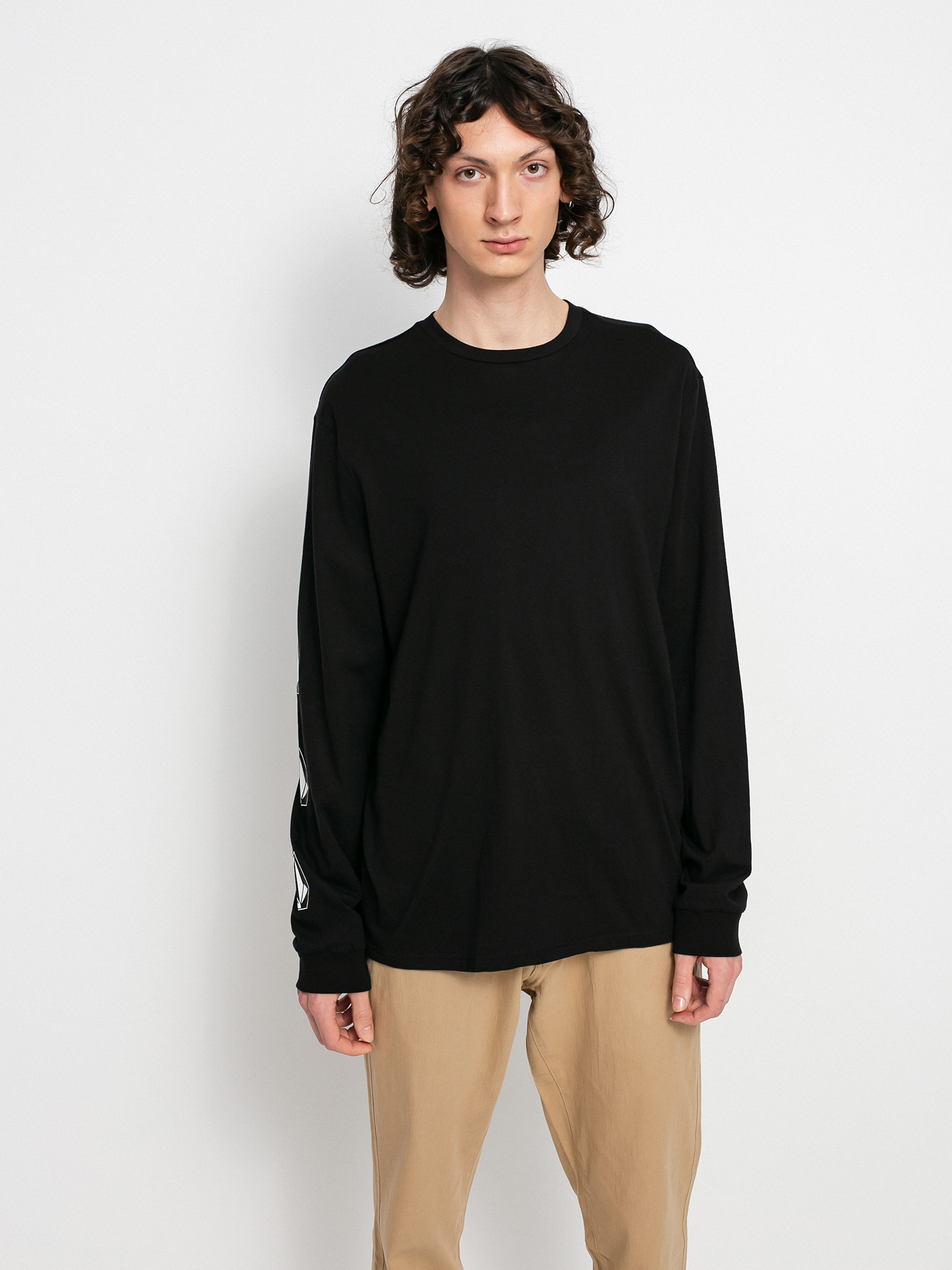 Longsleeve Volcom Iconic Stone (black)