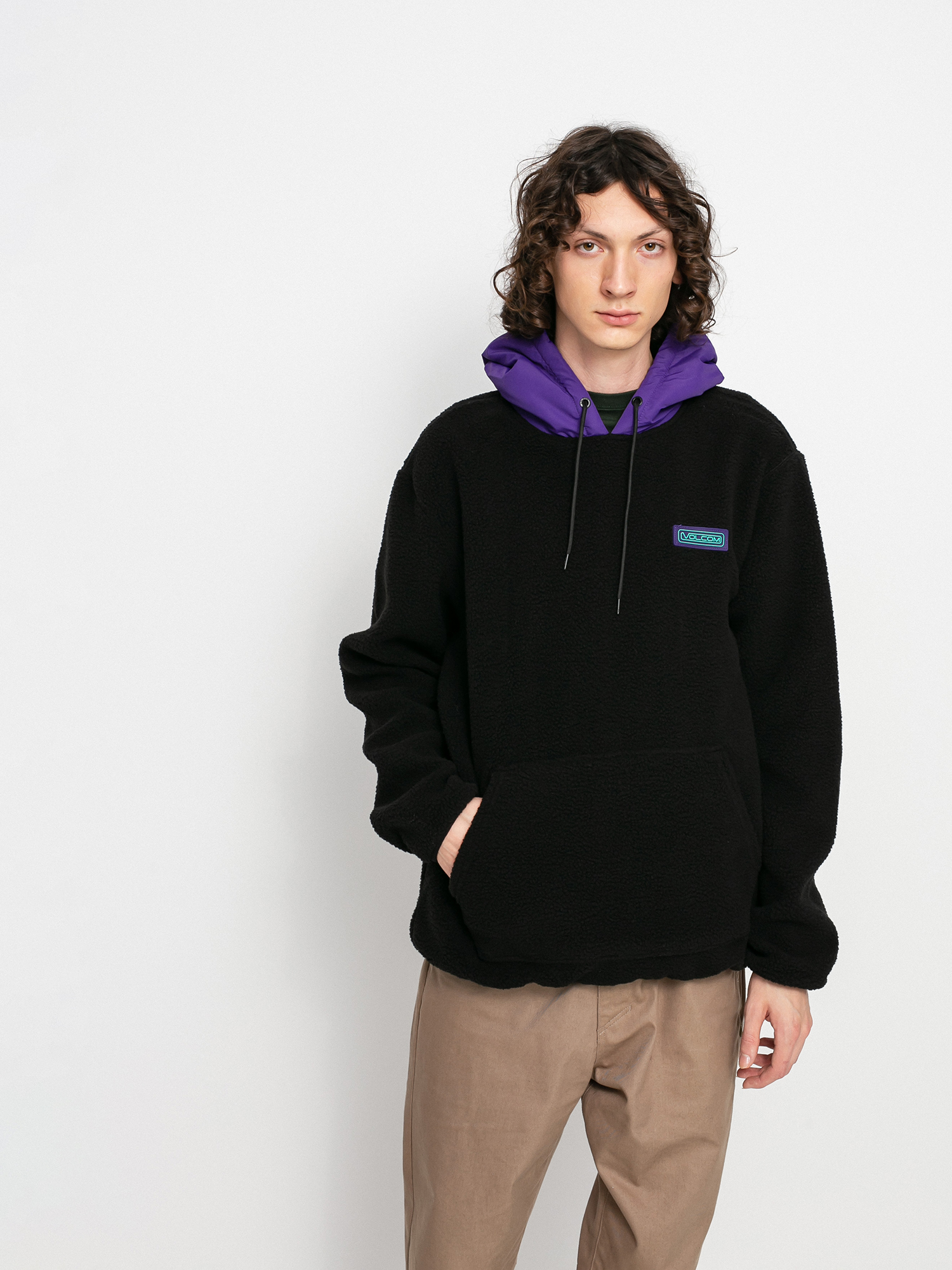 Bluza z kapturem Volcom Iso91 HD (black)