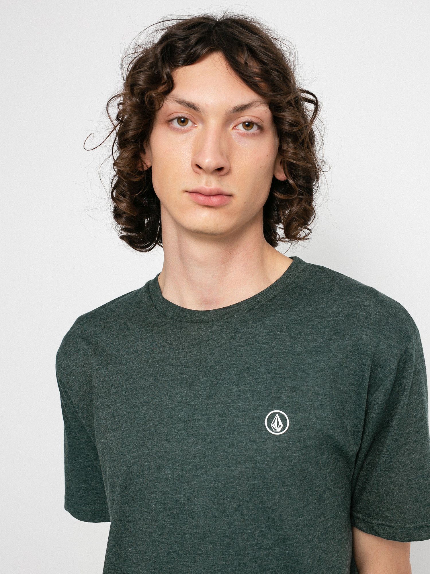 T-shirt Volcom Circle Blanks Hth (scarab)