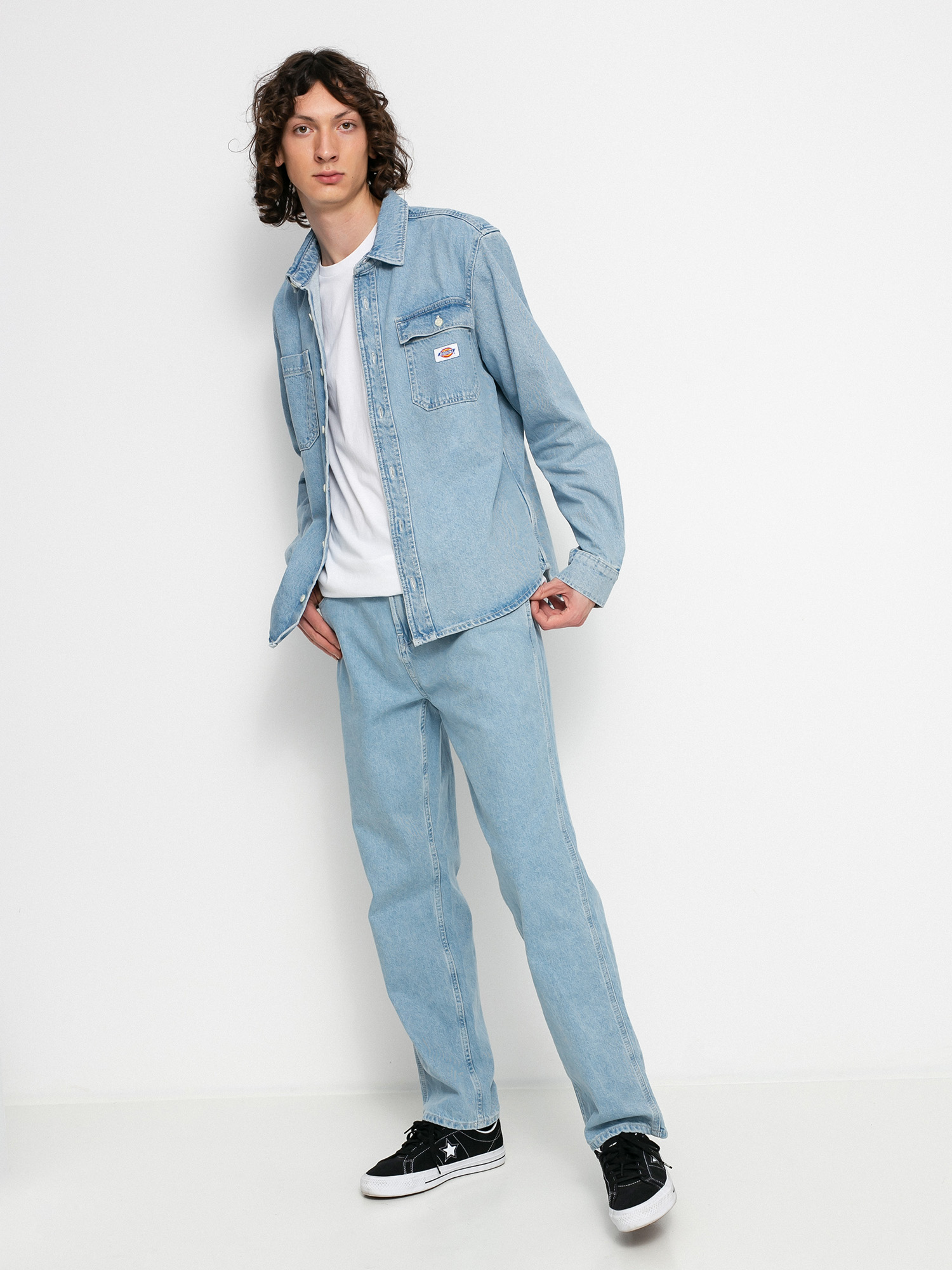 Koszula Dickies Kibler (vintage aged blue)