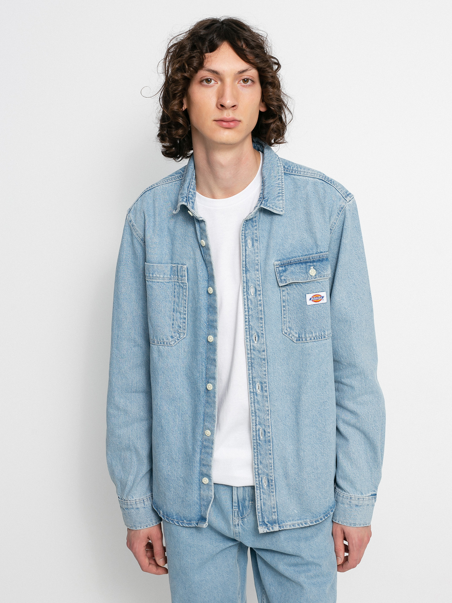 Koszula Dickies Kibler (vintage aged blue)