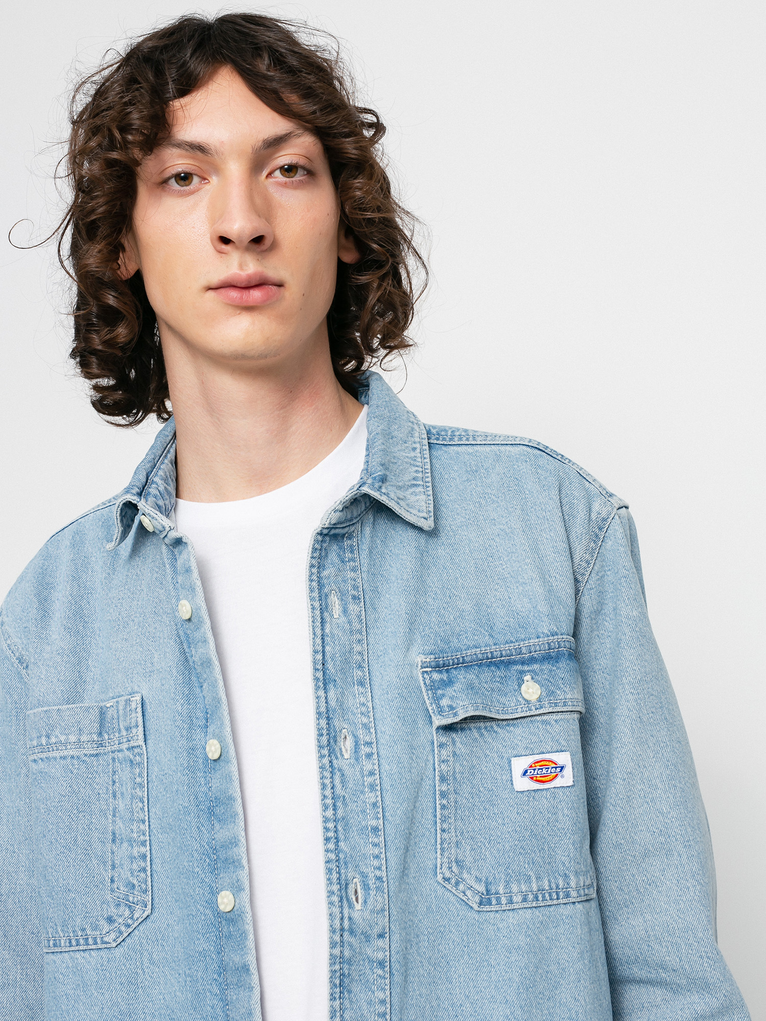 Koszula Dickies Kibler (vintage aged blue)