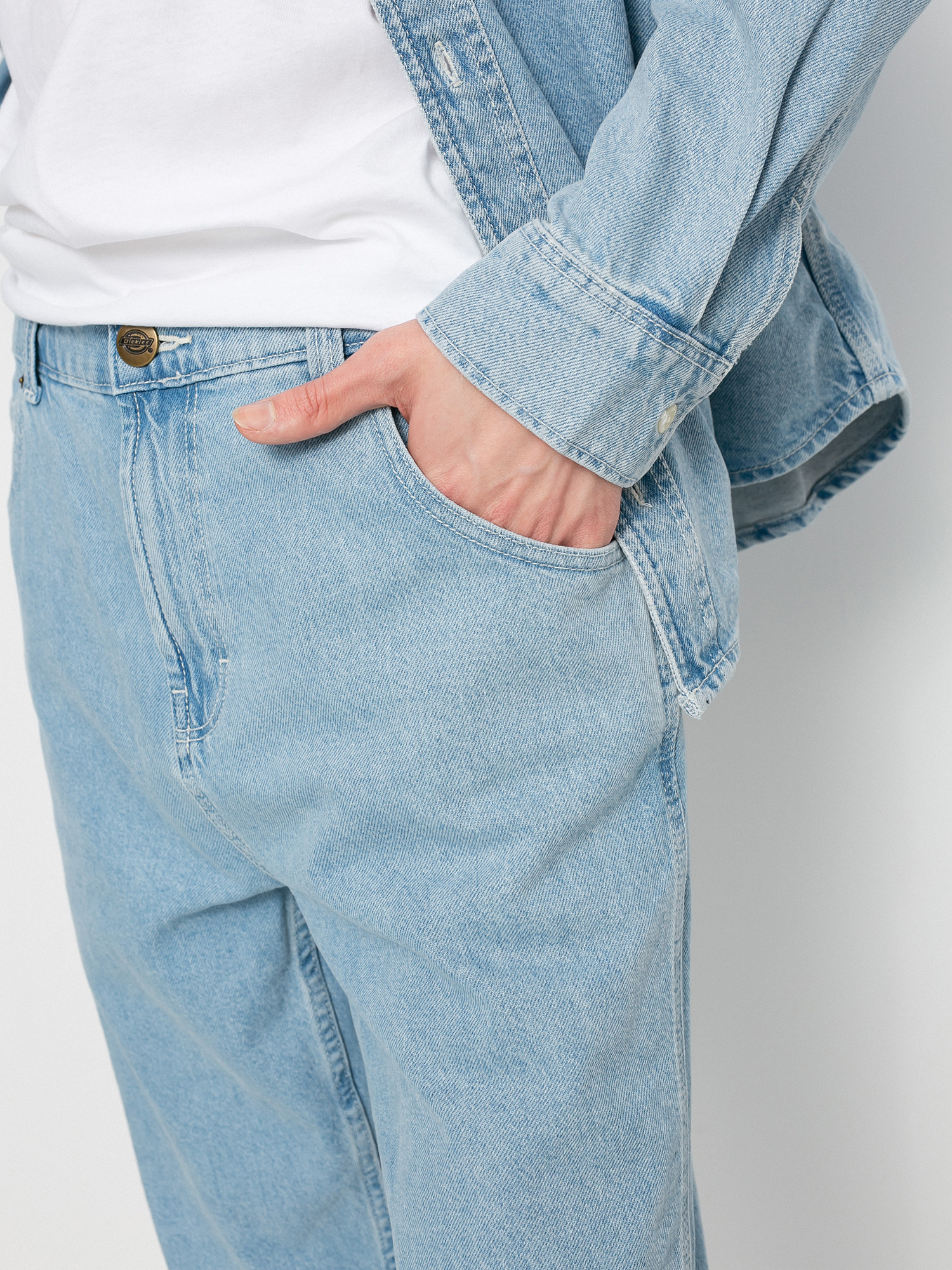 Spodnie Dickies Houston (vintage aged blue)
