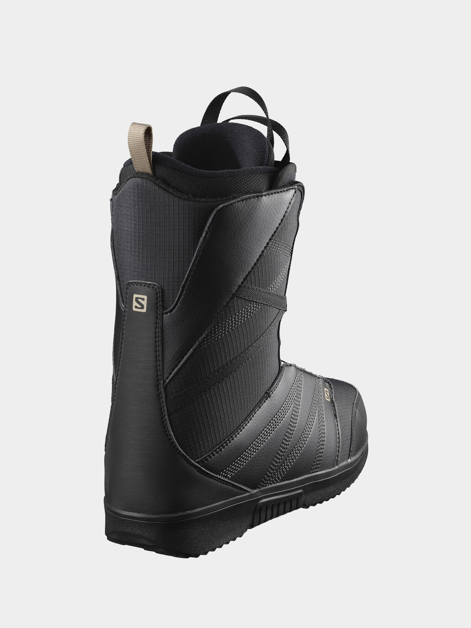 Męskie Buty snowboardowe Salomon Titan Boa (bk/bk/roasted c)