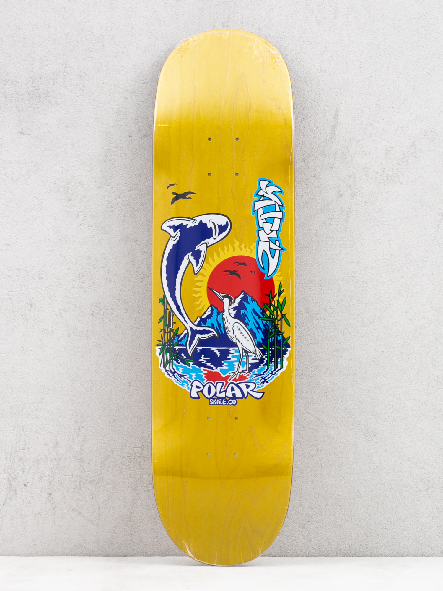 Deck Polar Skate Shin Sanbongi Mt Fuji (yellow)