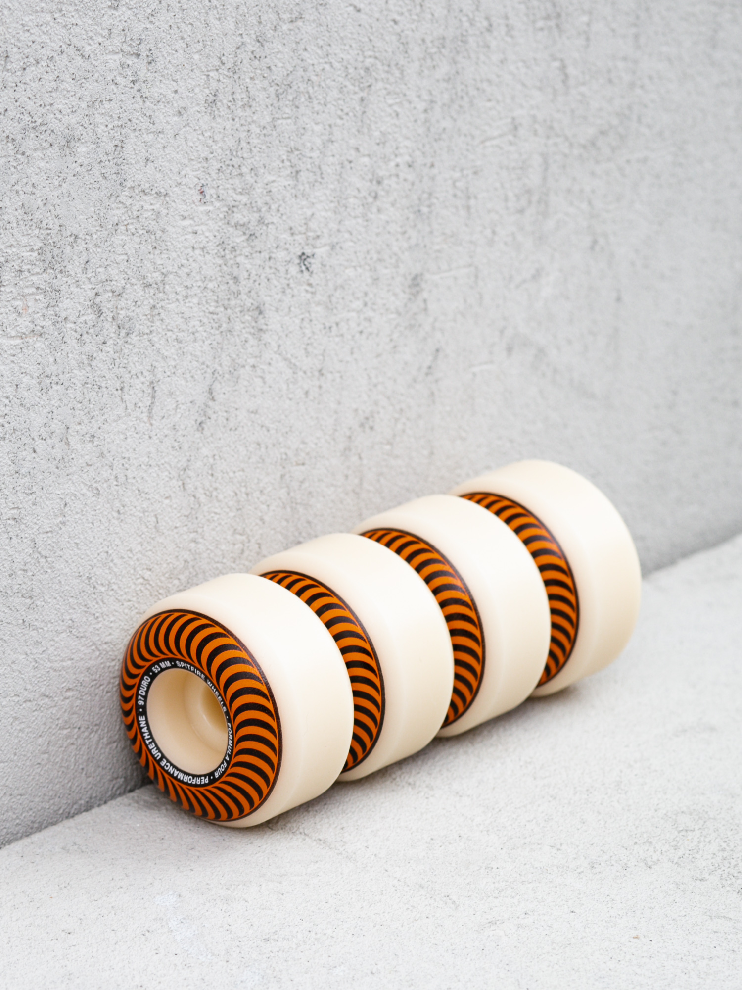 Kółka Spitfire F4 97D Classic (natural/orange)