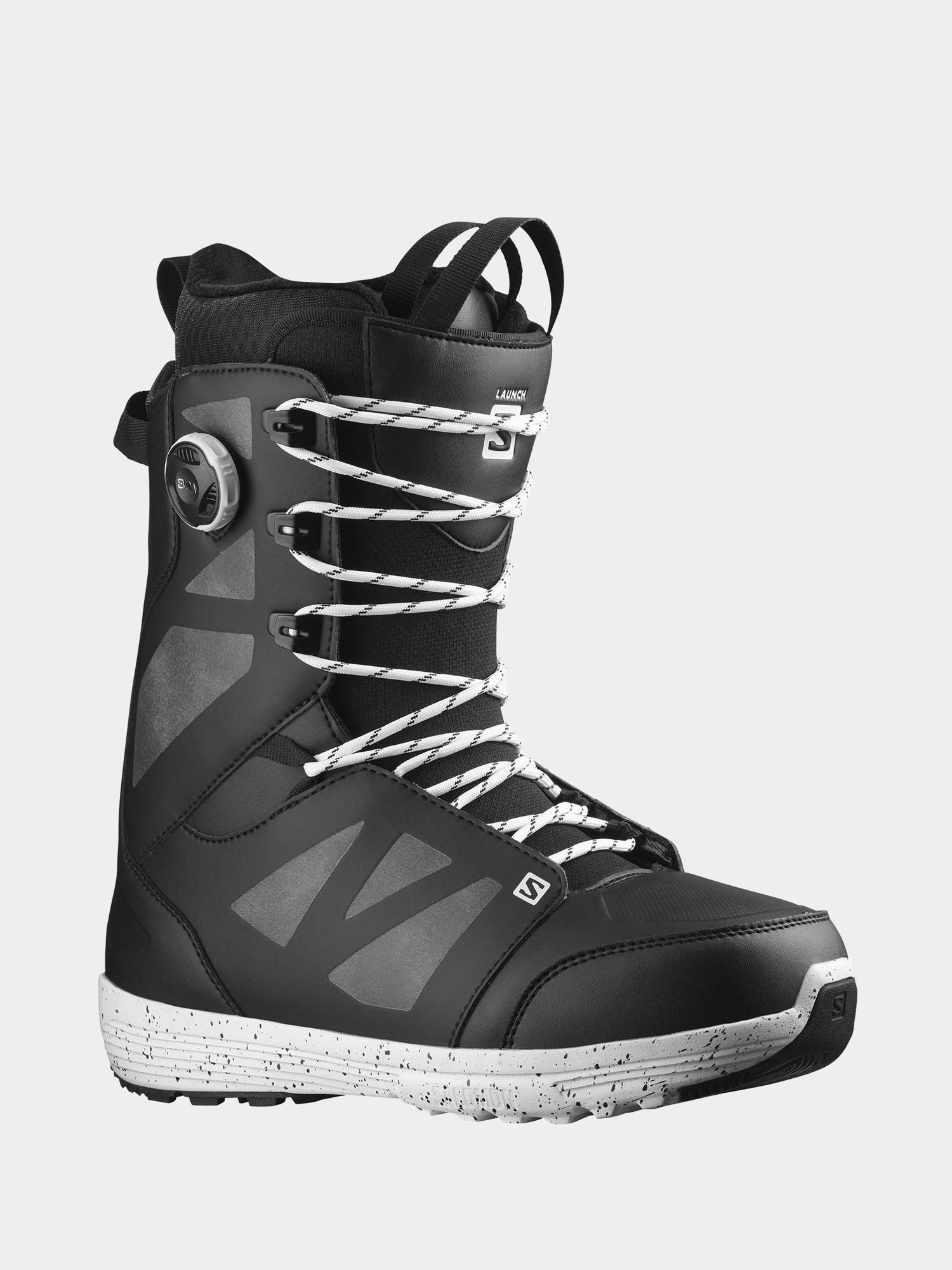 Męskie Buty snowboardowe Salomon Launch Lace Sj Boa (black/black/wh)