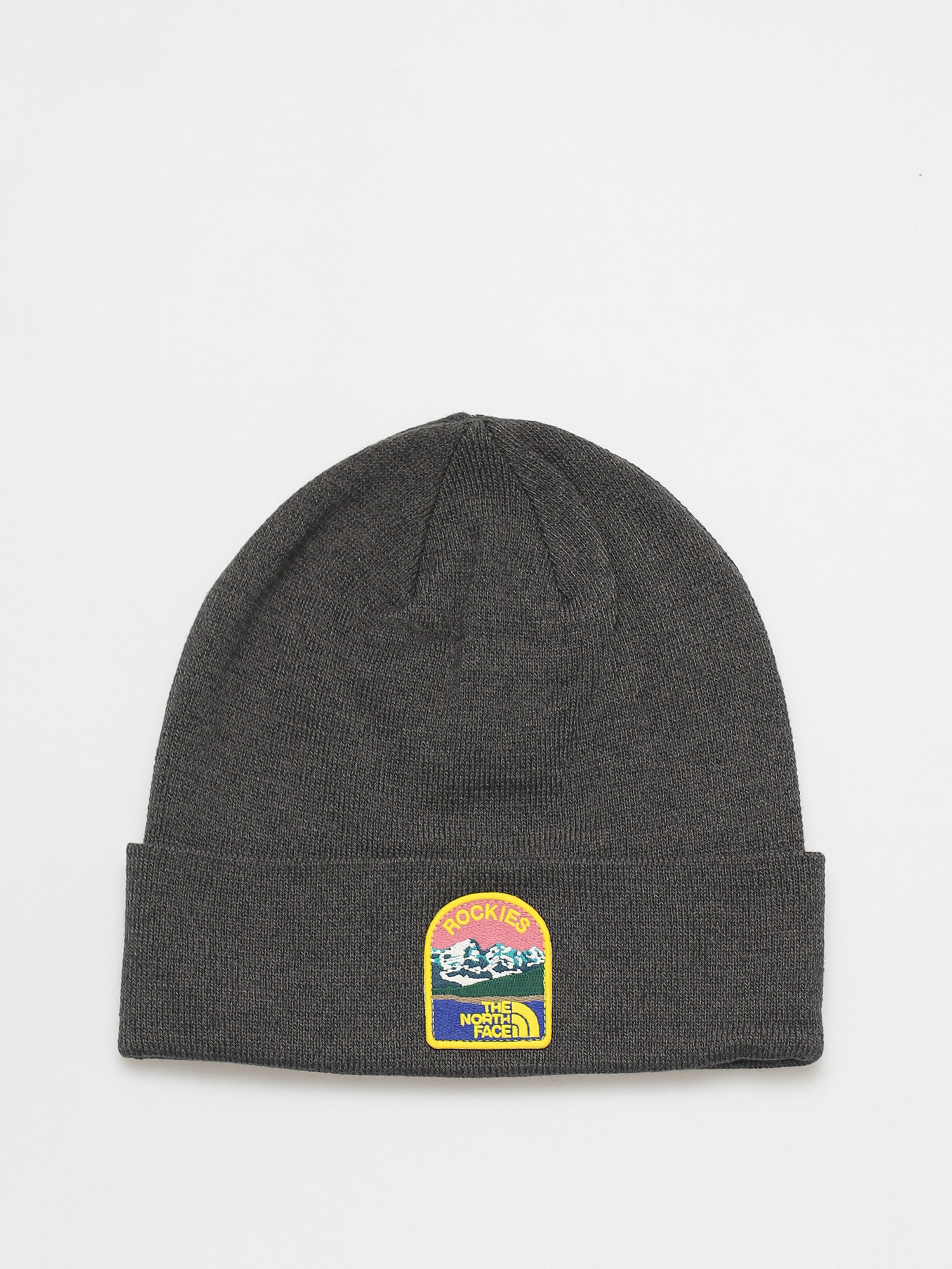 Czapka zimowa The North Face Embroidered Earthscape (tnf dark grey heather)