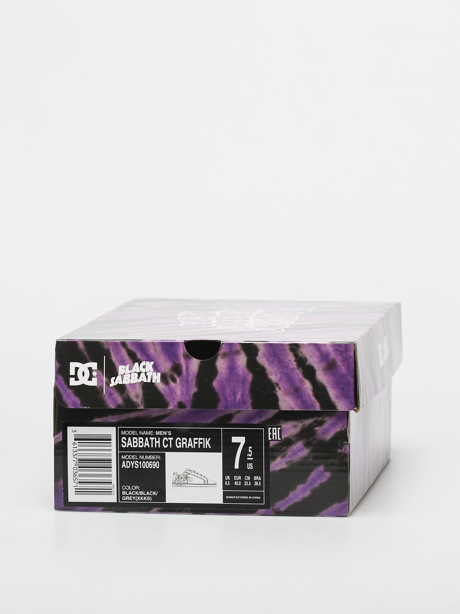 Buty DC X Black Sabbath Ct Graffik (black/black/grey)