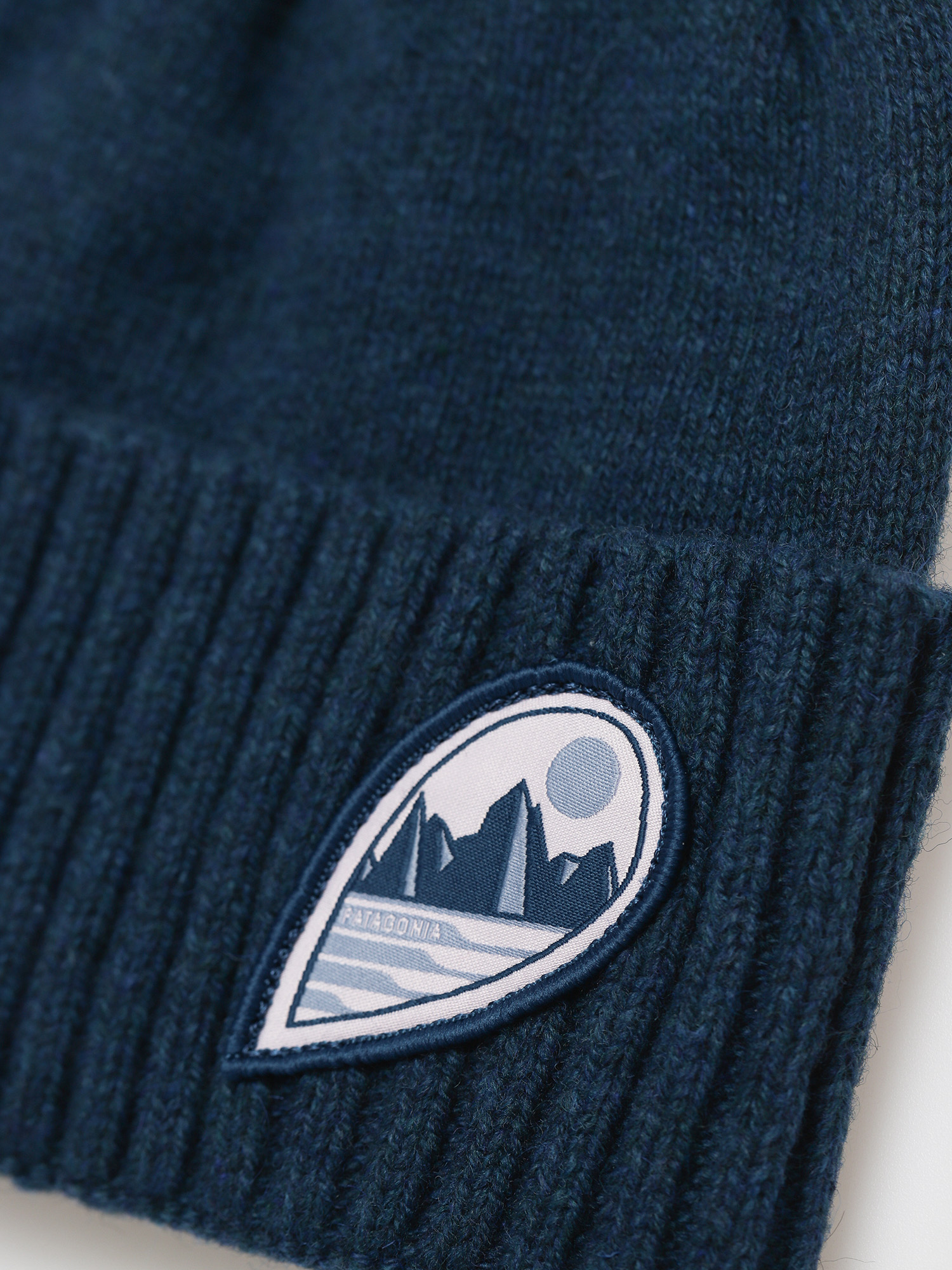 Czapka zimowa Patagonia Brodeo (tube view/crater blue)