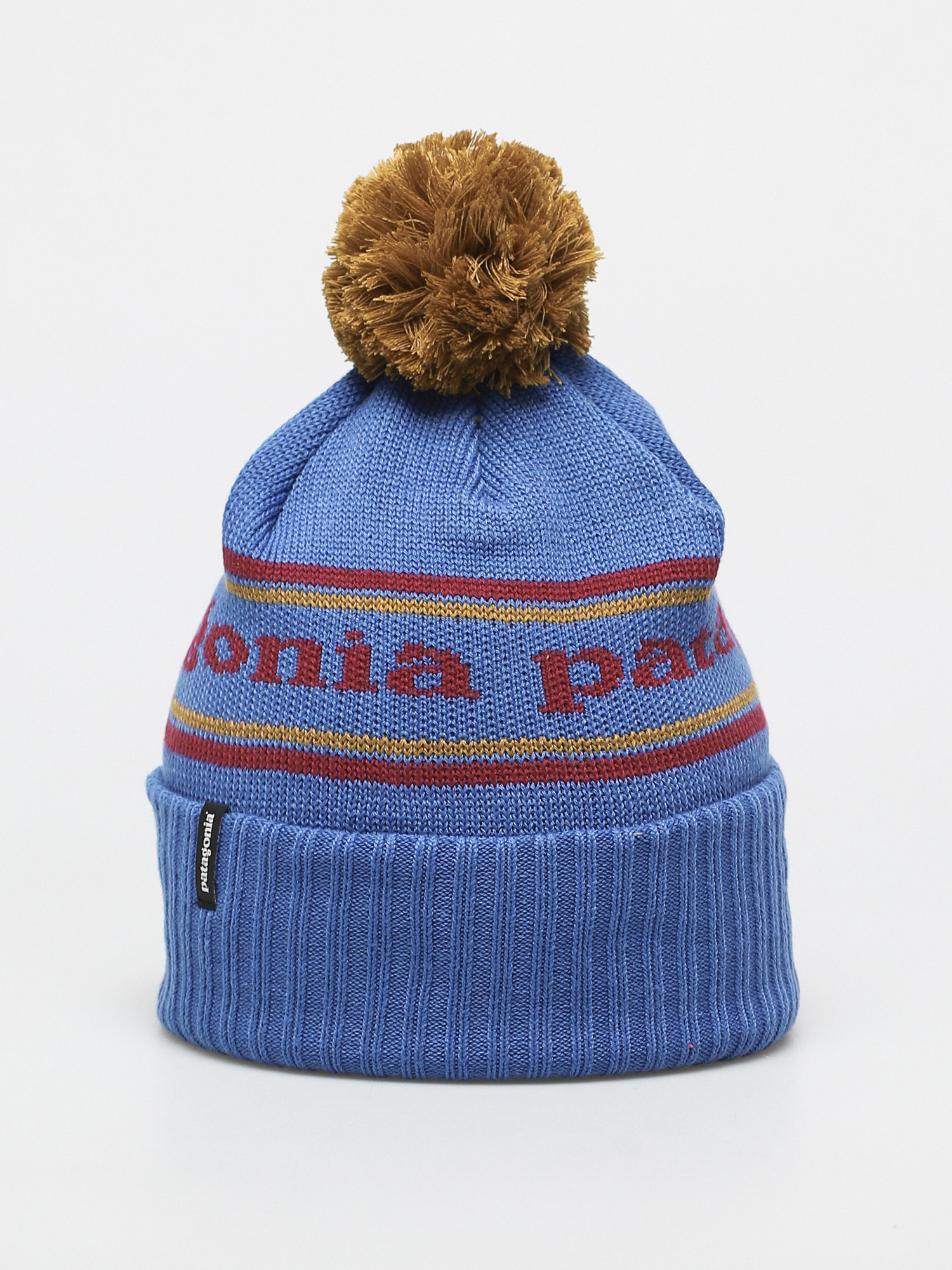 Czapka zimowa Patagonia Powder Town (park stripe knit/float blue)