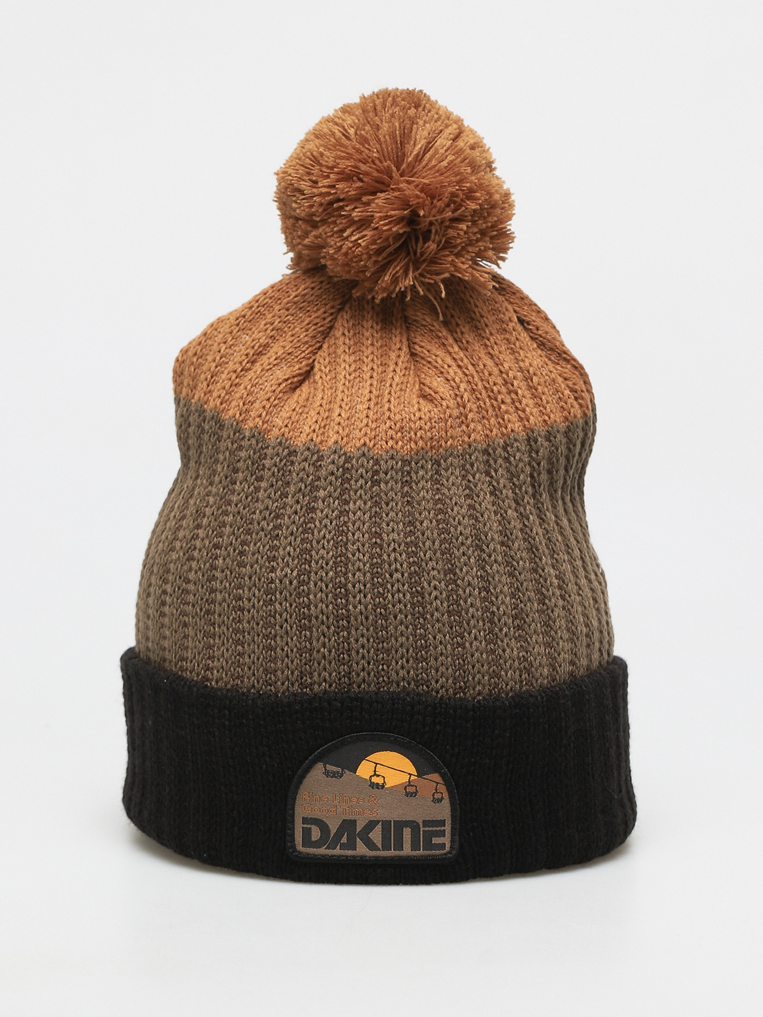 Czapka zimowa Dakine Ezra (black/chocolate chip/caramel)