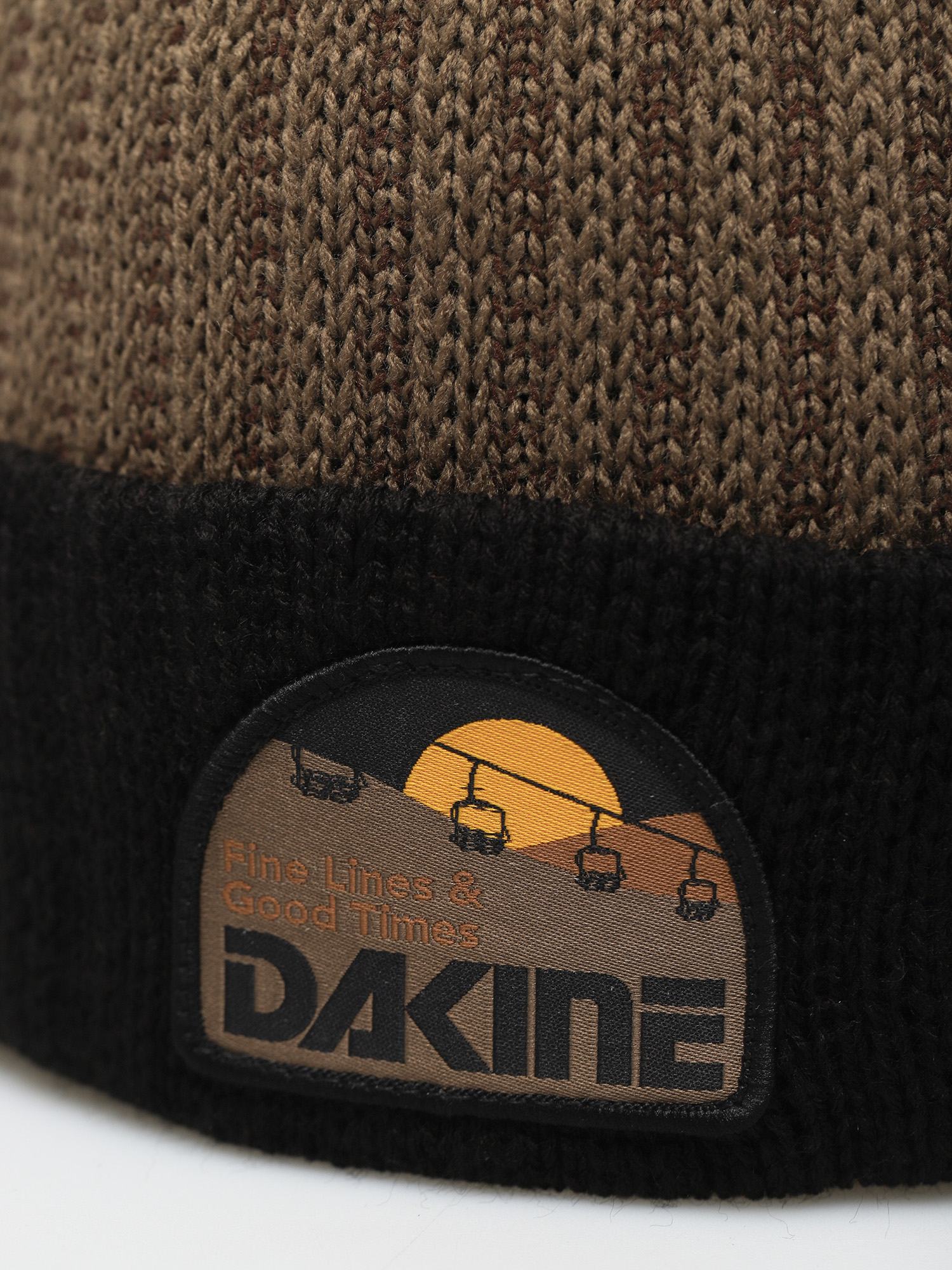 Czapka zimowa Dakine Ezra (black/chocolate chip/caramel)