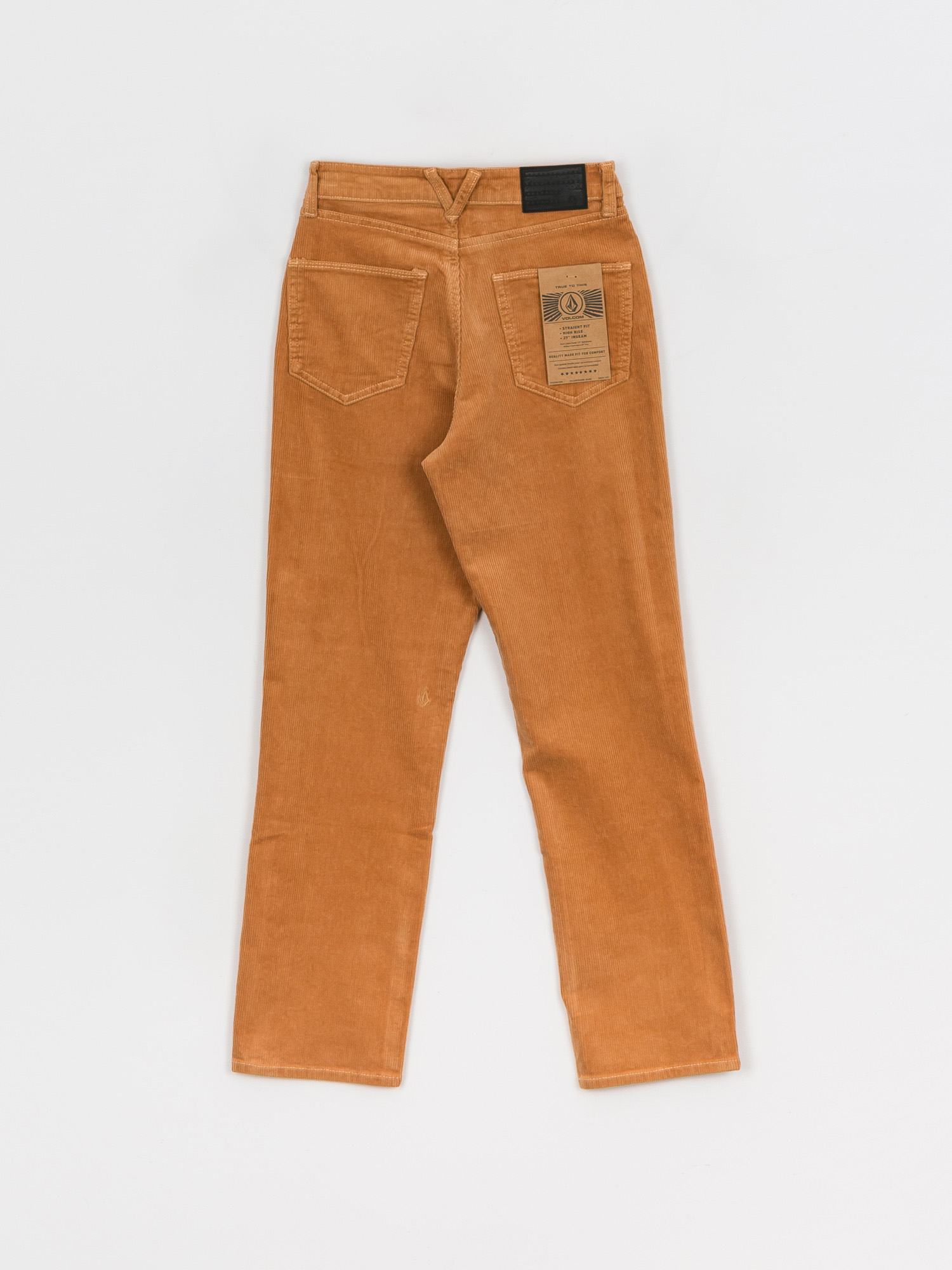 Spodnie Volcom Stoned Straight Wmn (camel)