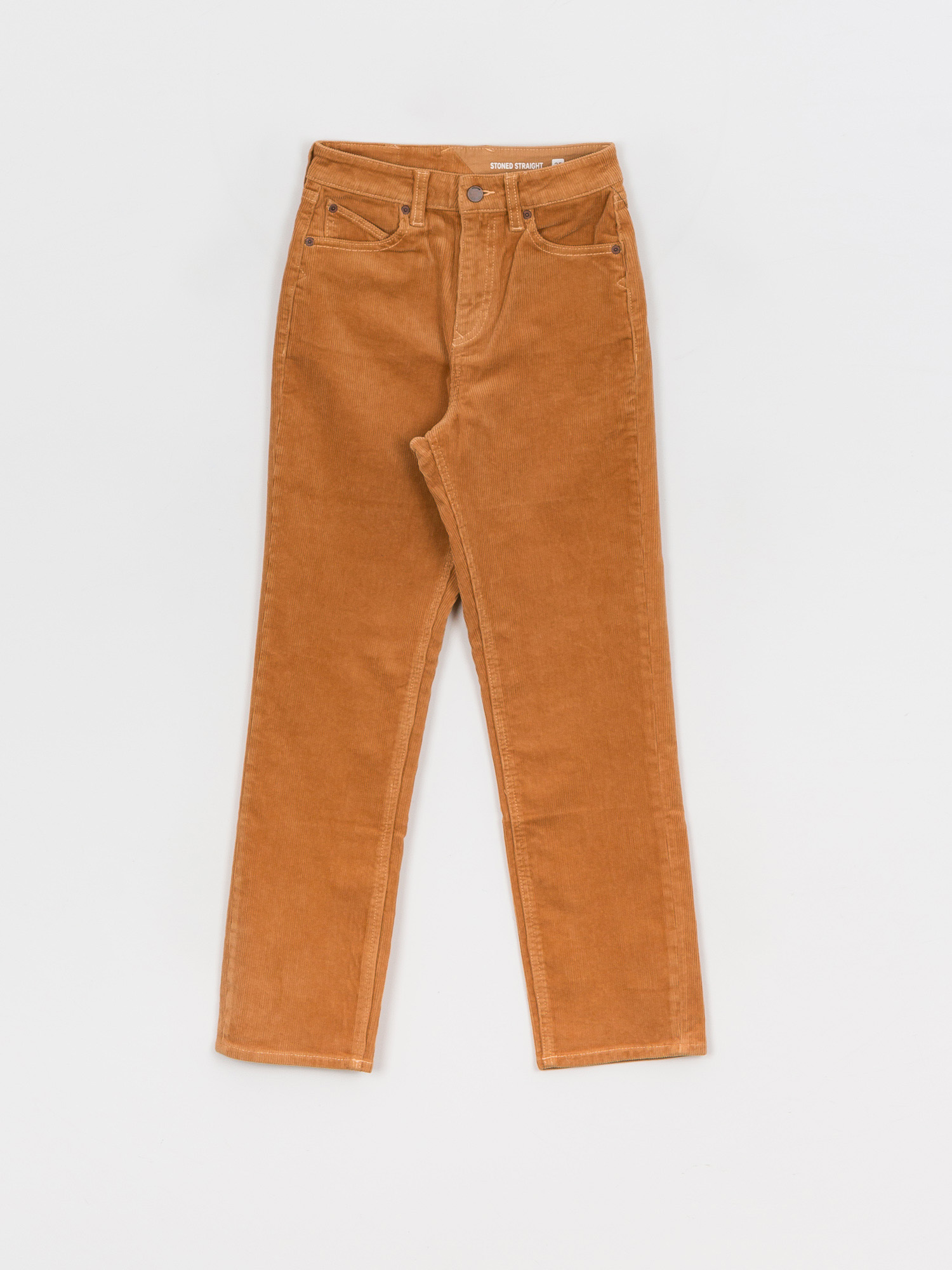 Spodnie Volcom Stoned Straight Wmn (camel)