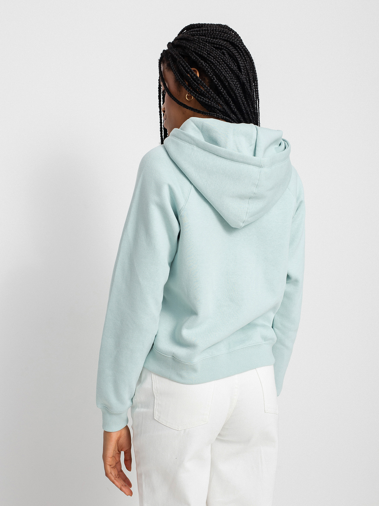 Bluza z kapturem Volcom Truly Stokin HD Wmn (blue fog)