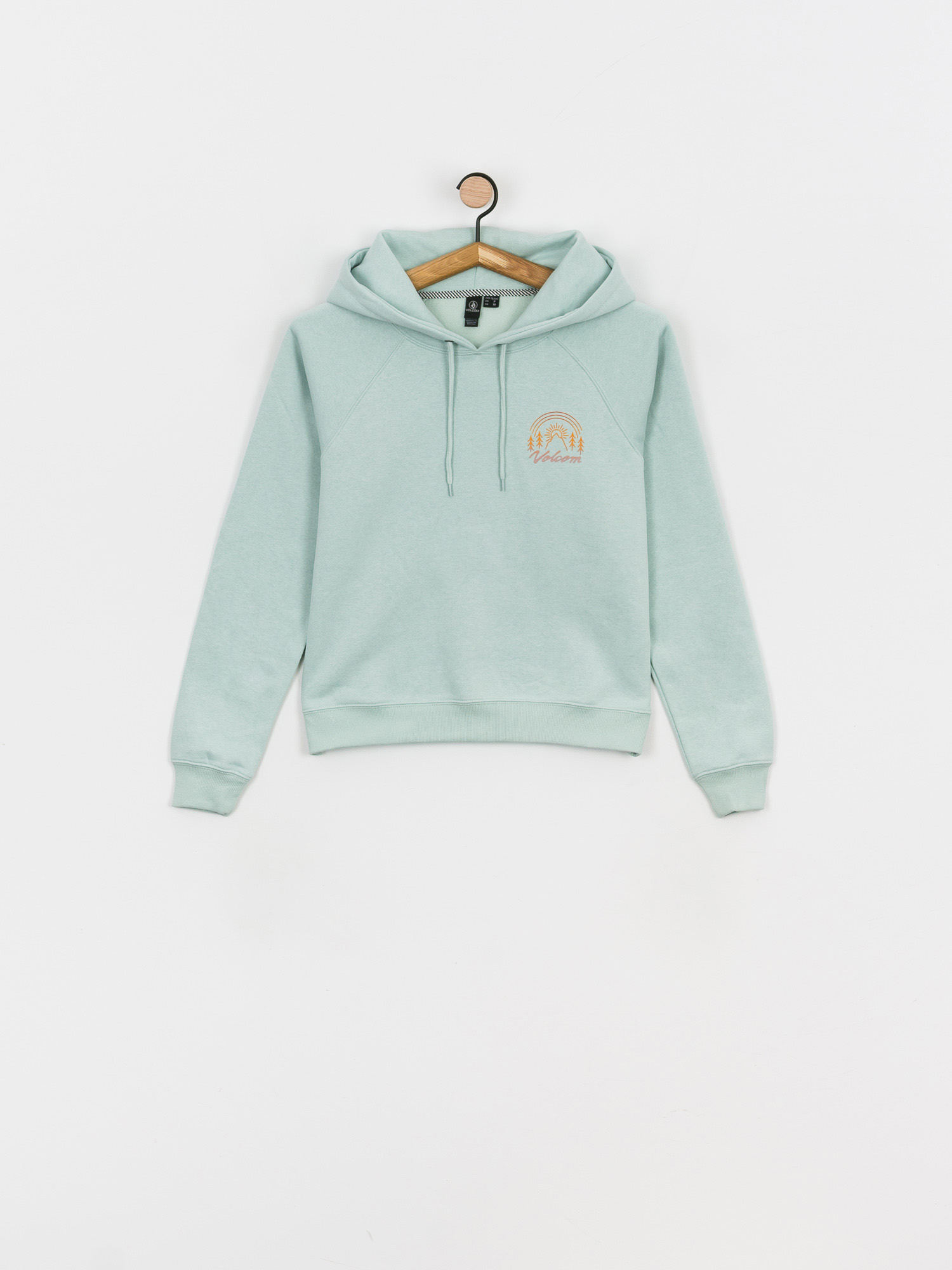 Bluza z kapturem Volcom Truly Stokin HD Wmn (blue fog)