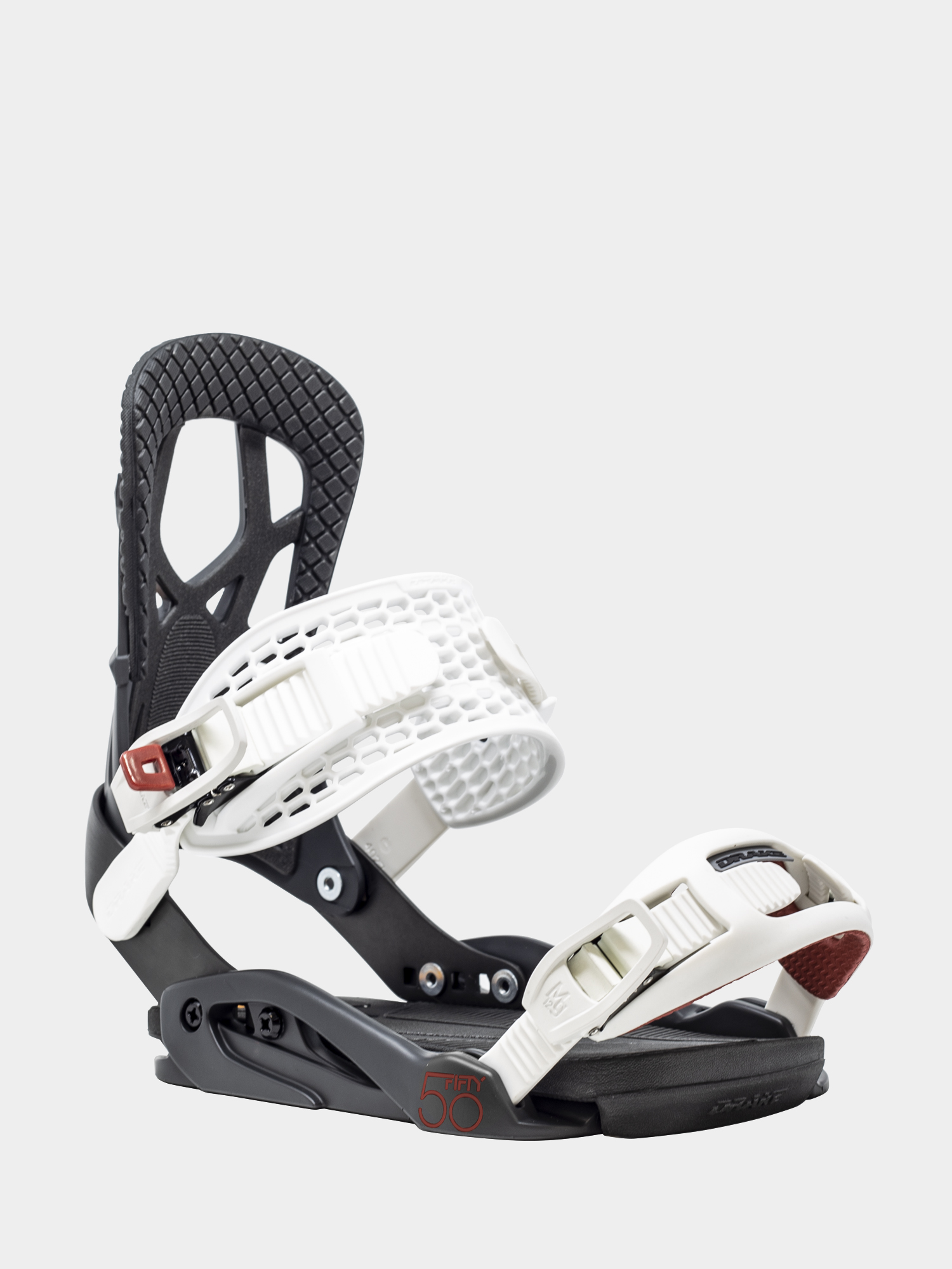 Męskie Wiązania snowboardowe Drake Fifty (black/white)