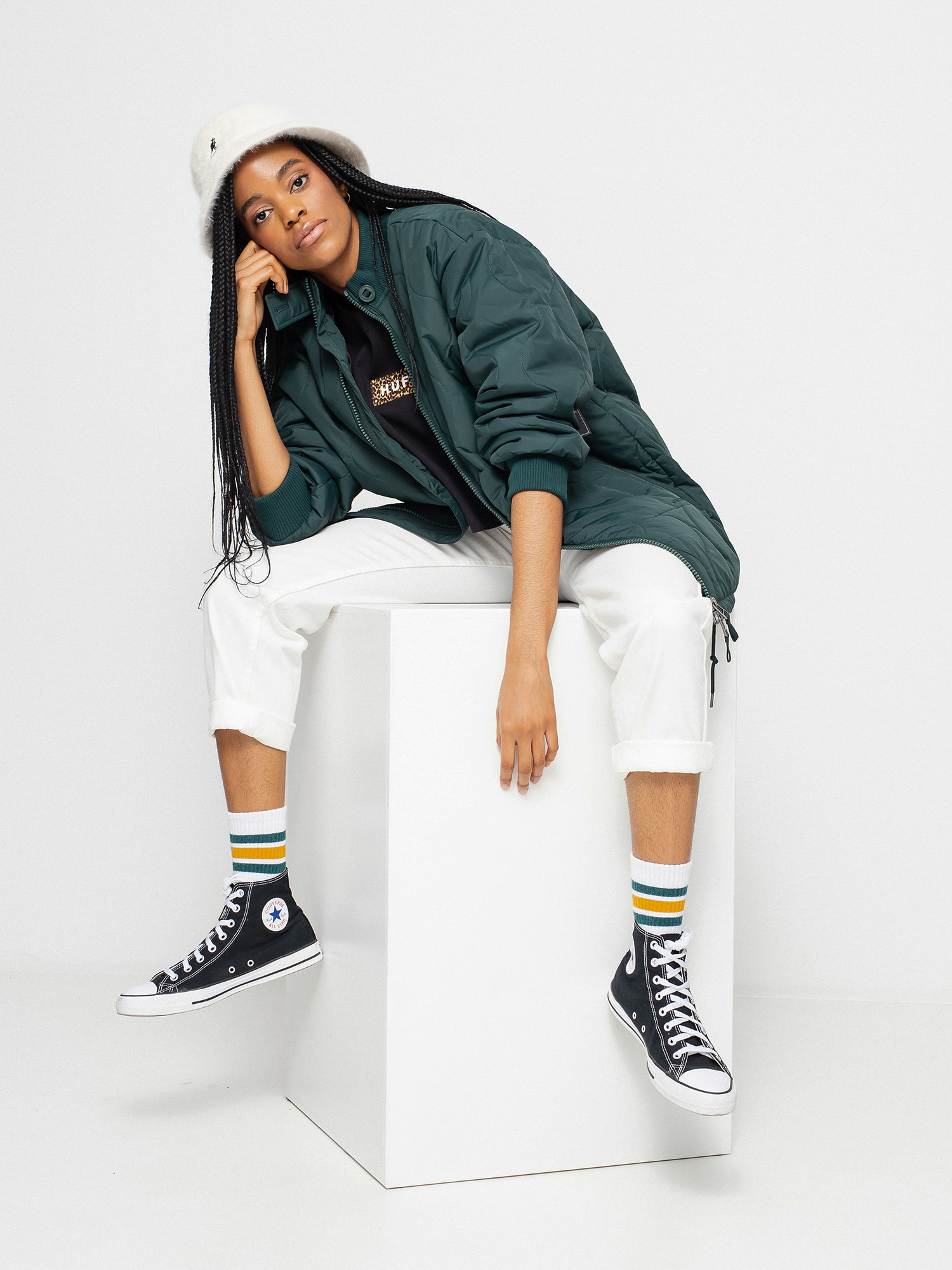 Kurtka Volcom Madlyner Wmn (scarab)