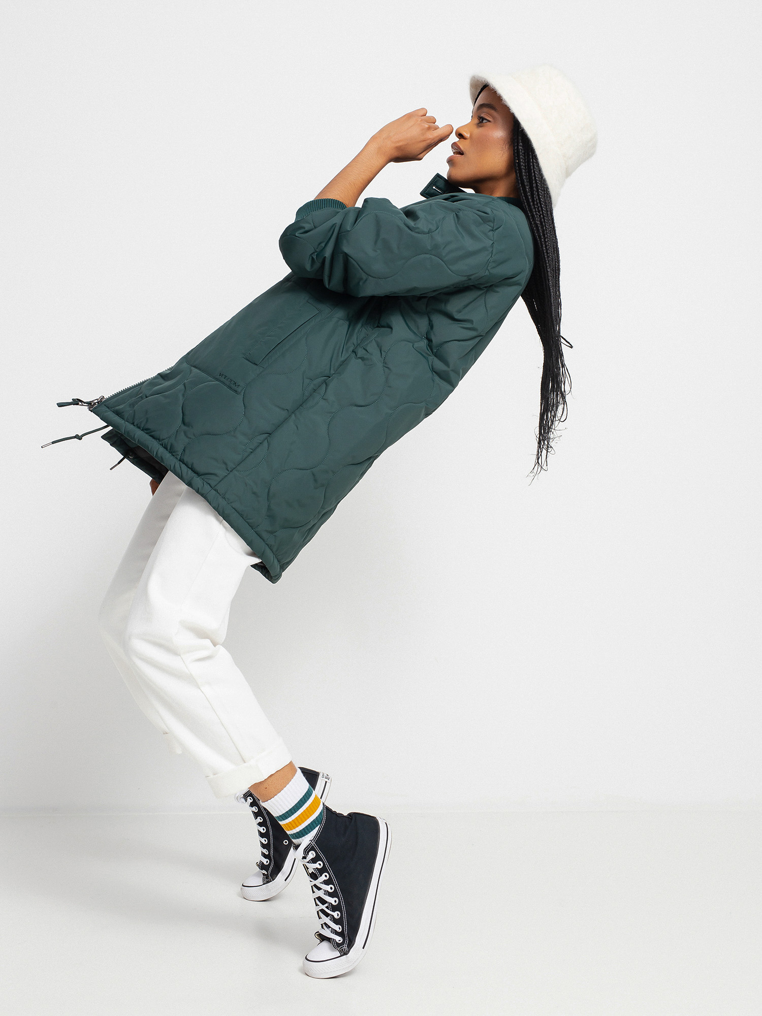 Kurtka Volcom Madlyner Wmn (scarab)