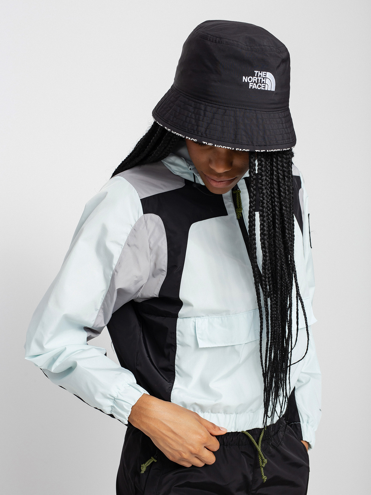 Kurtka The North Face Black Box Search & Rescue Short Wind Wmn (ice blue)