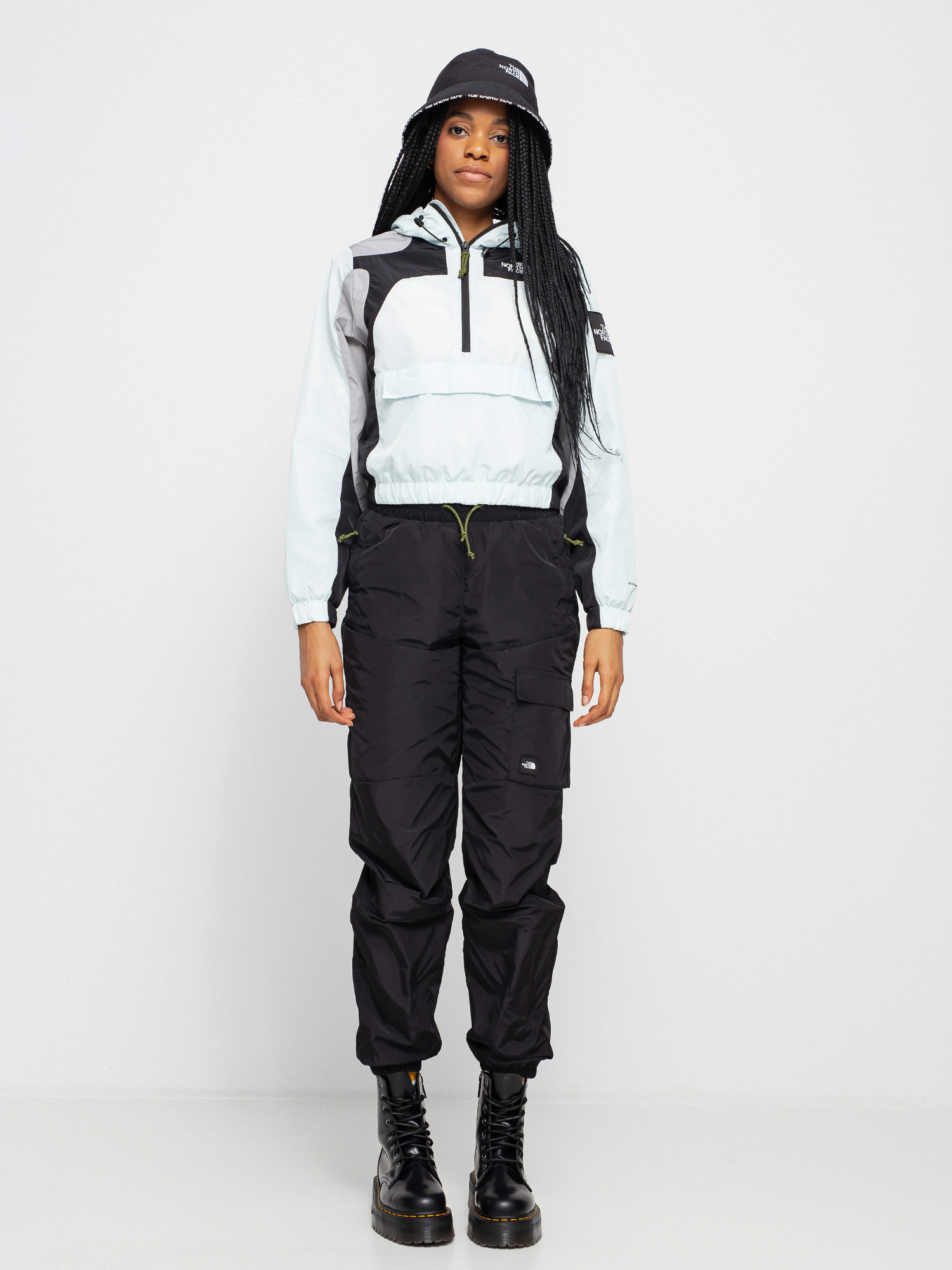 Kurtka The North Face Black Box Search & Rescue Short Wind Wmn (ice blue)