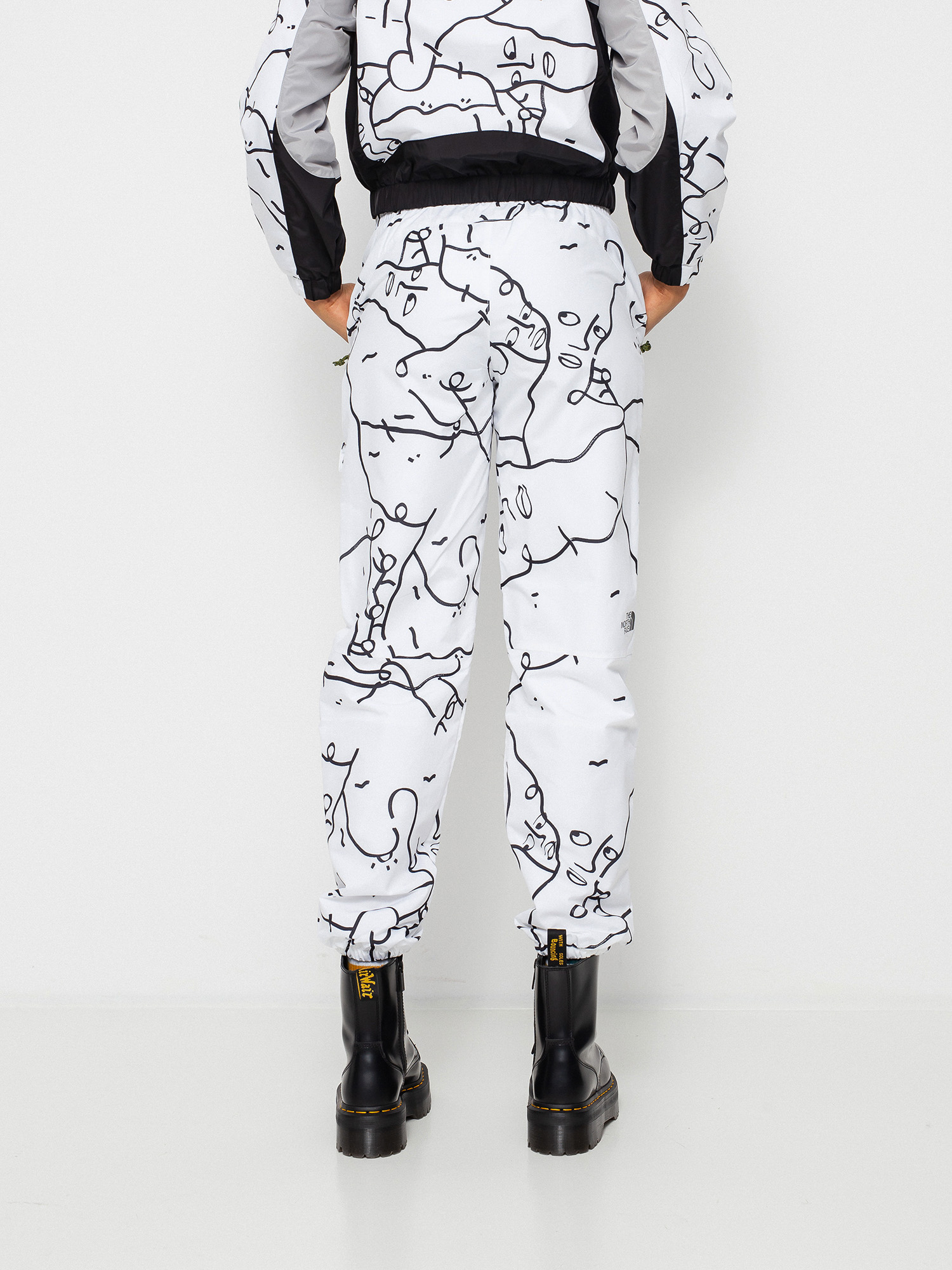 Spodnie The North Face Black Box Ripstop Wind Wmn (tnfwshanmarserchanrscprnt)