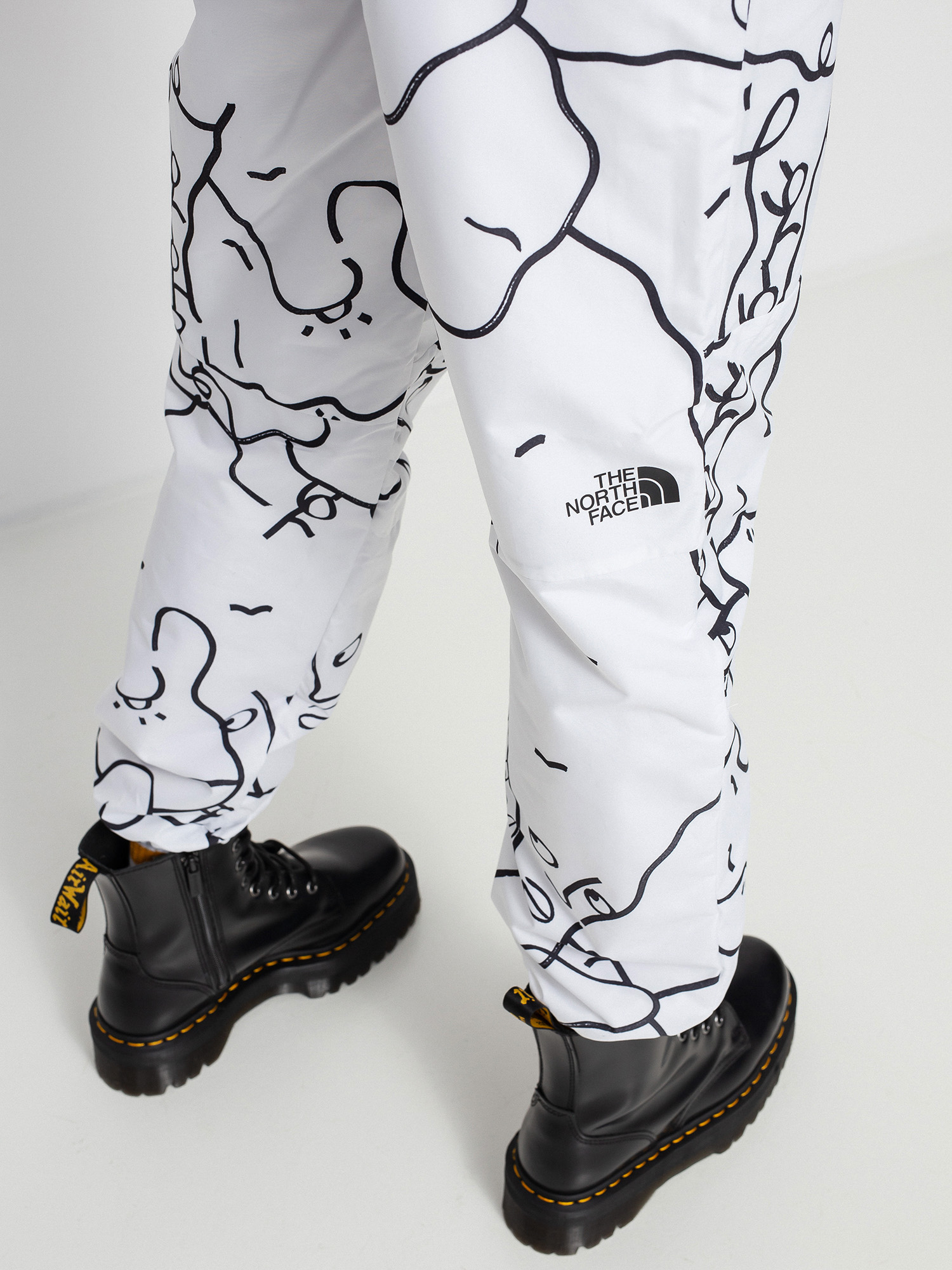 Spodnie The North Face Black Box Ripstop Wind Wmn (tnfwshanmarserchanrscprnt)