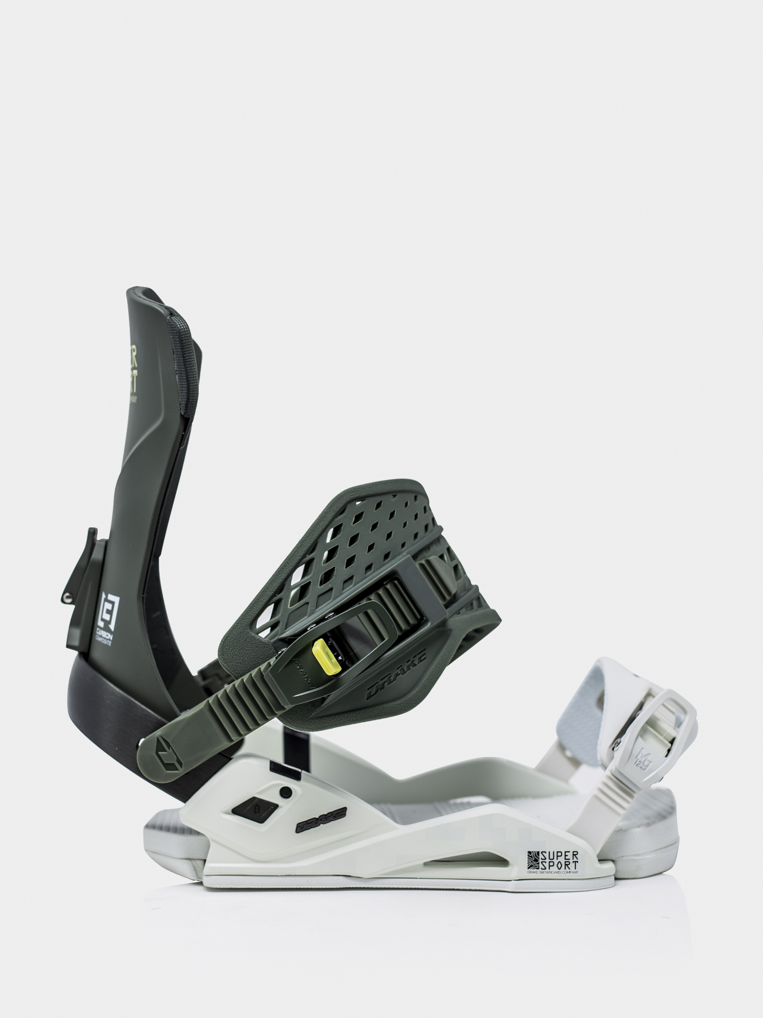 Męskie Wiązania snowboardowe Drake Super Sport (grey/green)