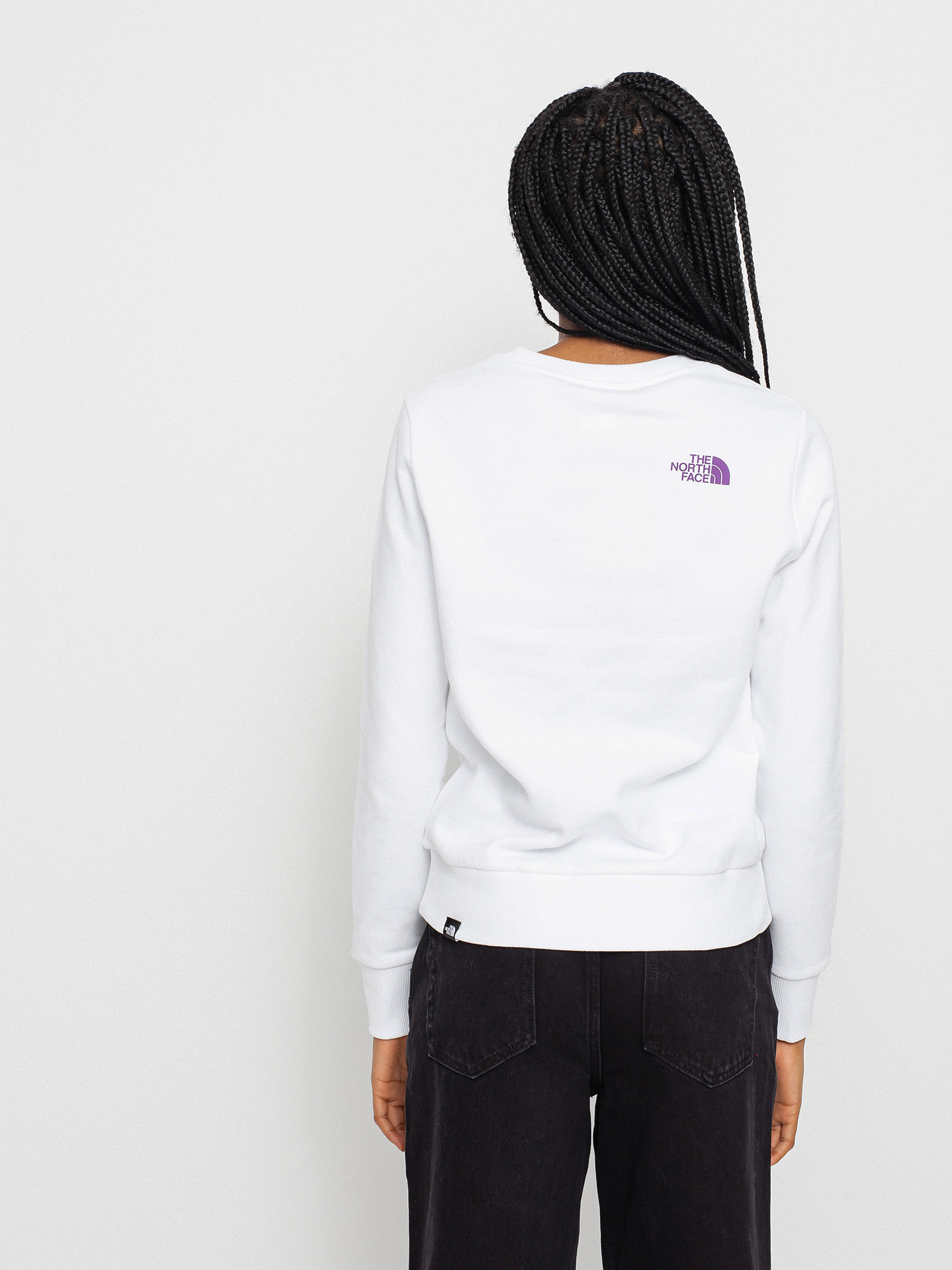 Bluza The North Face Standard Wmn (tnfwht/grvtypplleprdprint)